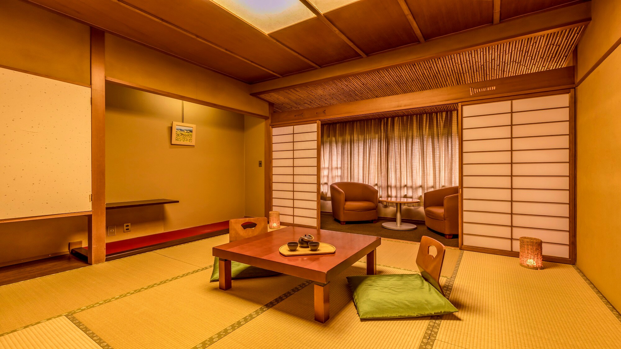Standard Japanese-style room *An example of a guest room