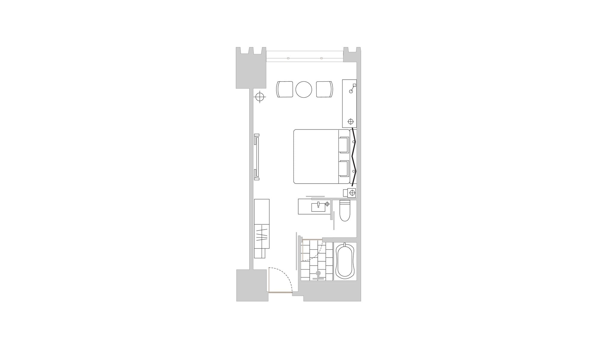 特大床/37㎡/床寬200cm