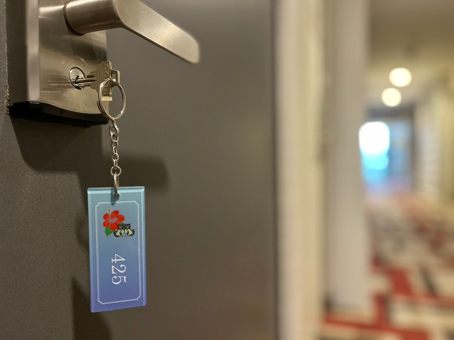 All guest rooms are completely private and auto-lock!