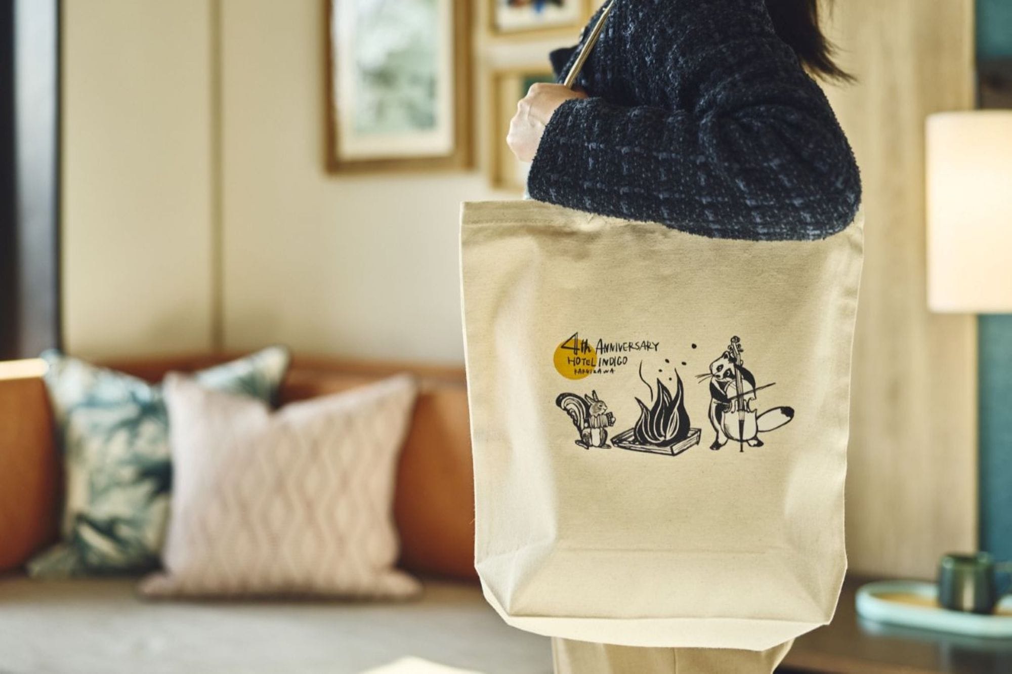 Hotel Indigo Karuizawa 4th Anniversary Original Tote Bag