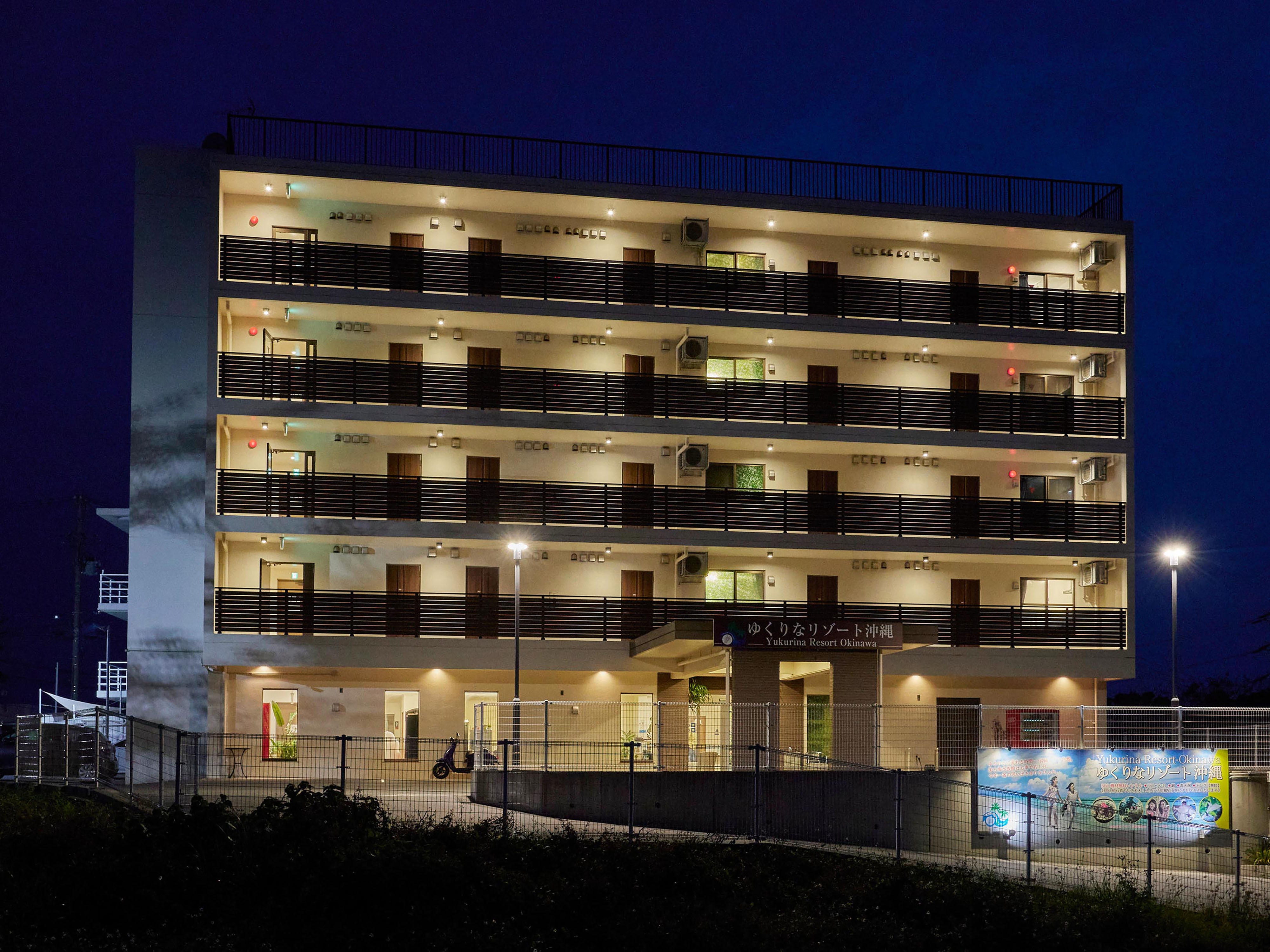 [Sea breeze/Exterior] Look up at the night sky and enjoy the starry sky of Okinawa