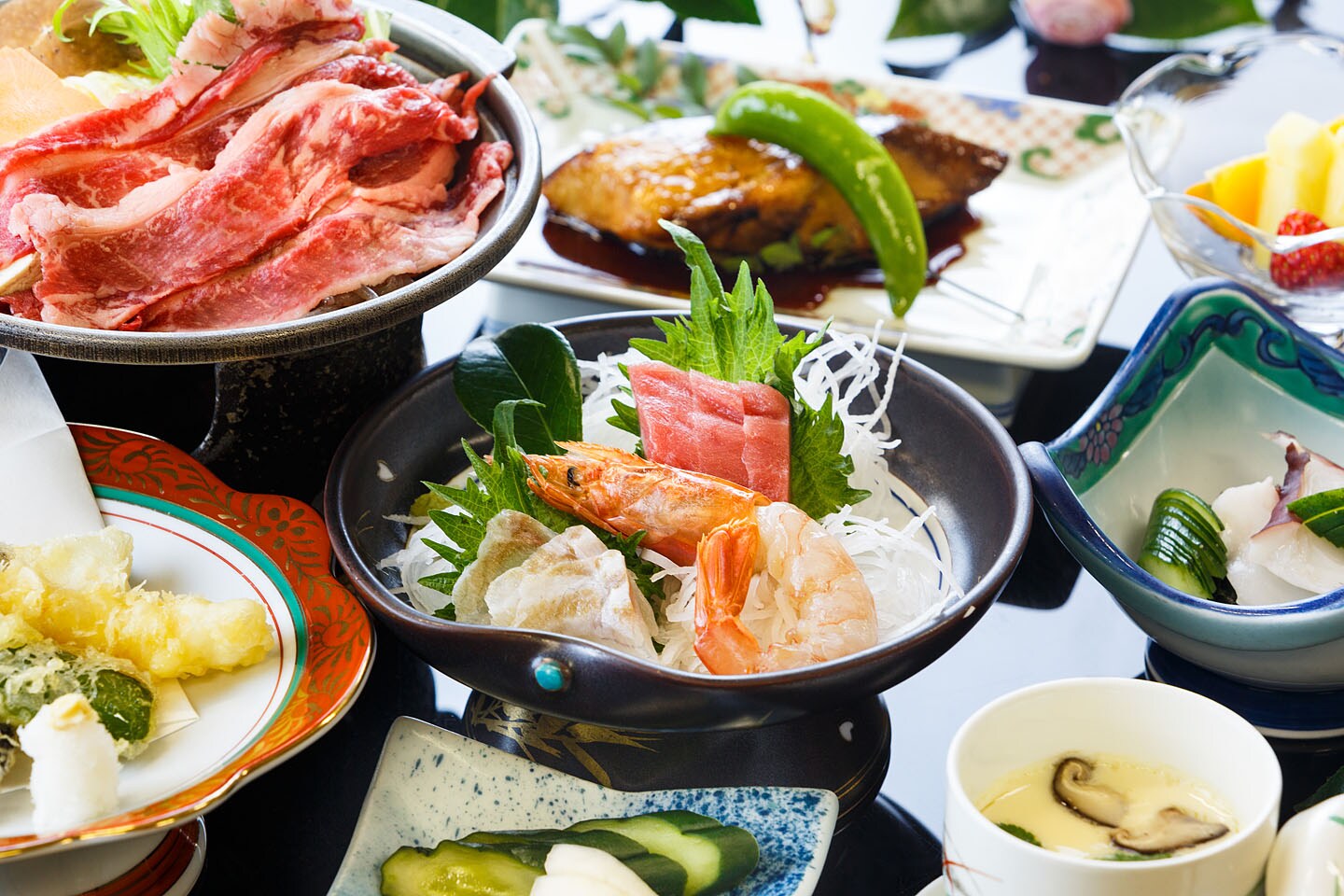 Ví dụ về bữa tối [Chỉ áp dụng cho ngày trong tuần] ★1 đêm, bao gồm 2 bữa ăn ★Gói Yukemuri