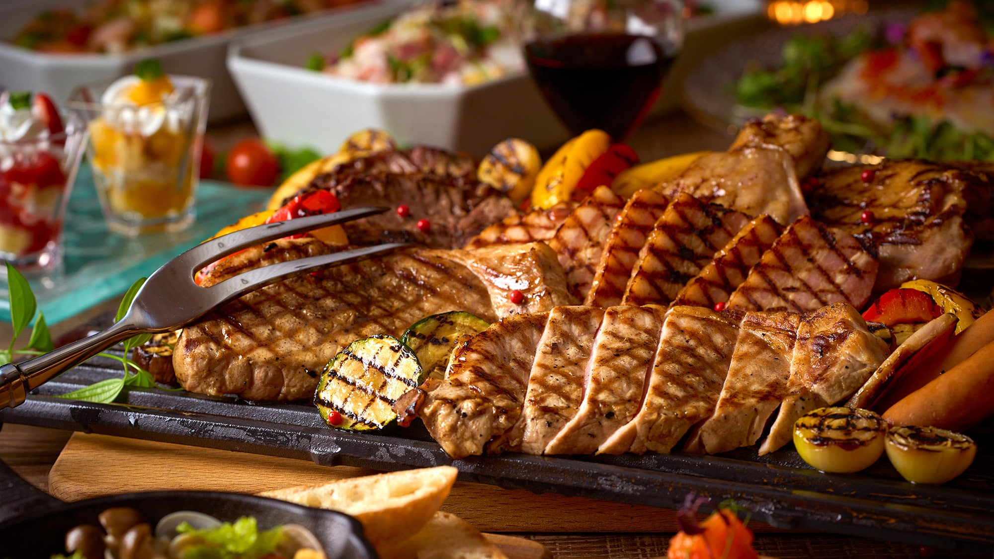 Dinner buffet image