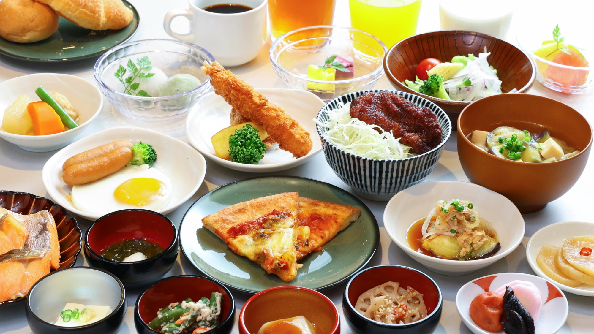 ■ [Breakfast] "Aji Meguri Kobachi Yokocho" Local delicacies and colorful morning menu (image)