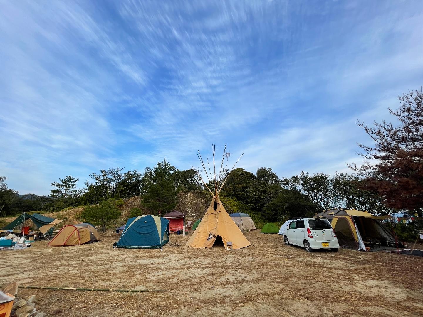 ・[Auto camping] Recommended for beginners. You can bring your car in, so it's easy to bring in your luggage.