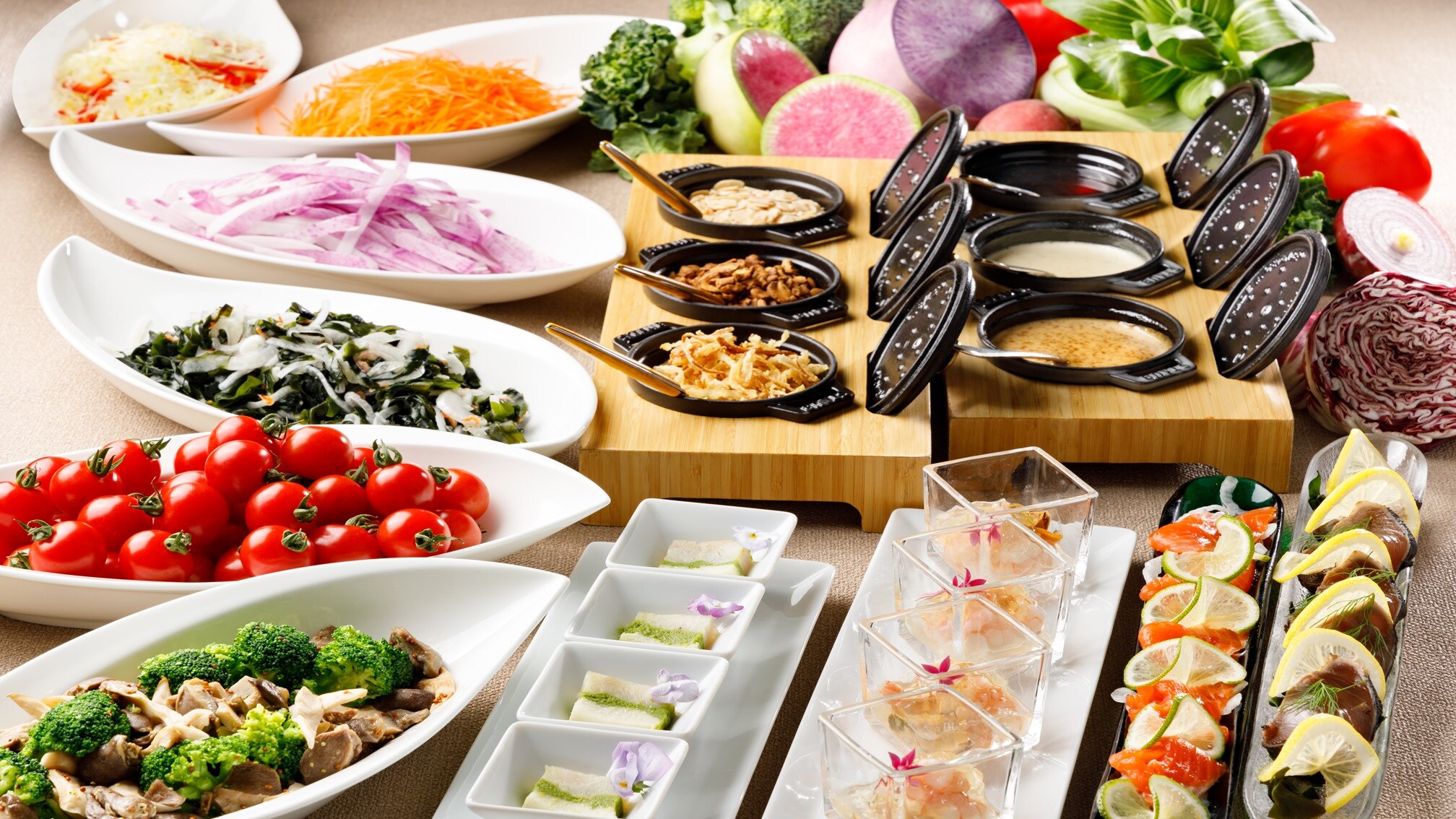 Sunday and Monday Dinner Buffet Salad Image