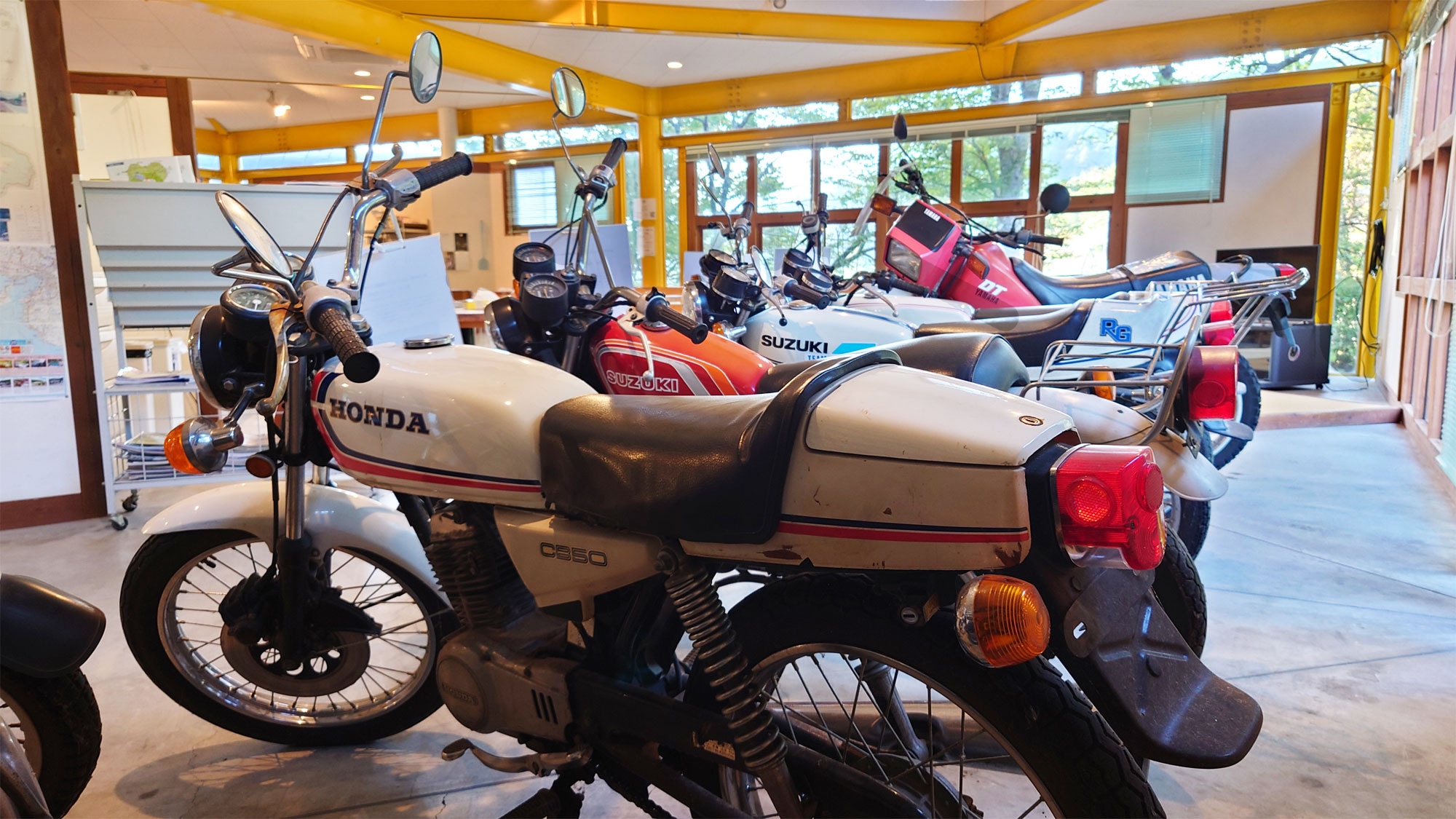 [Tòa nhà hành chính] Xe đạp triển lãm