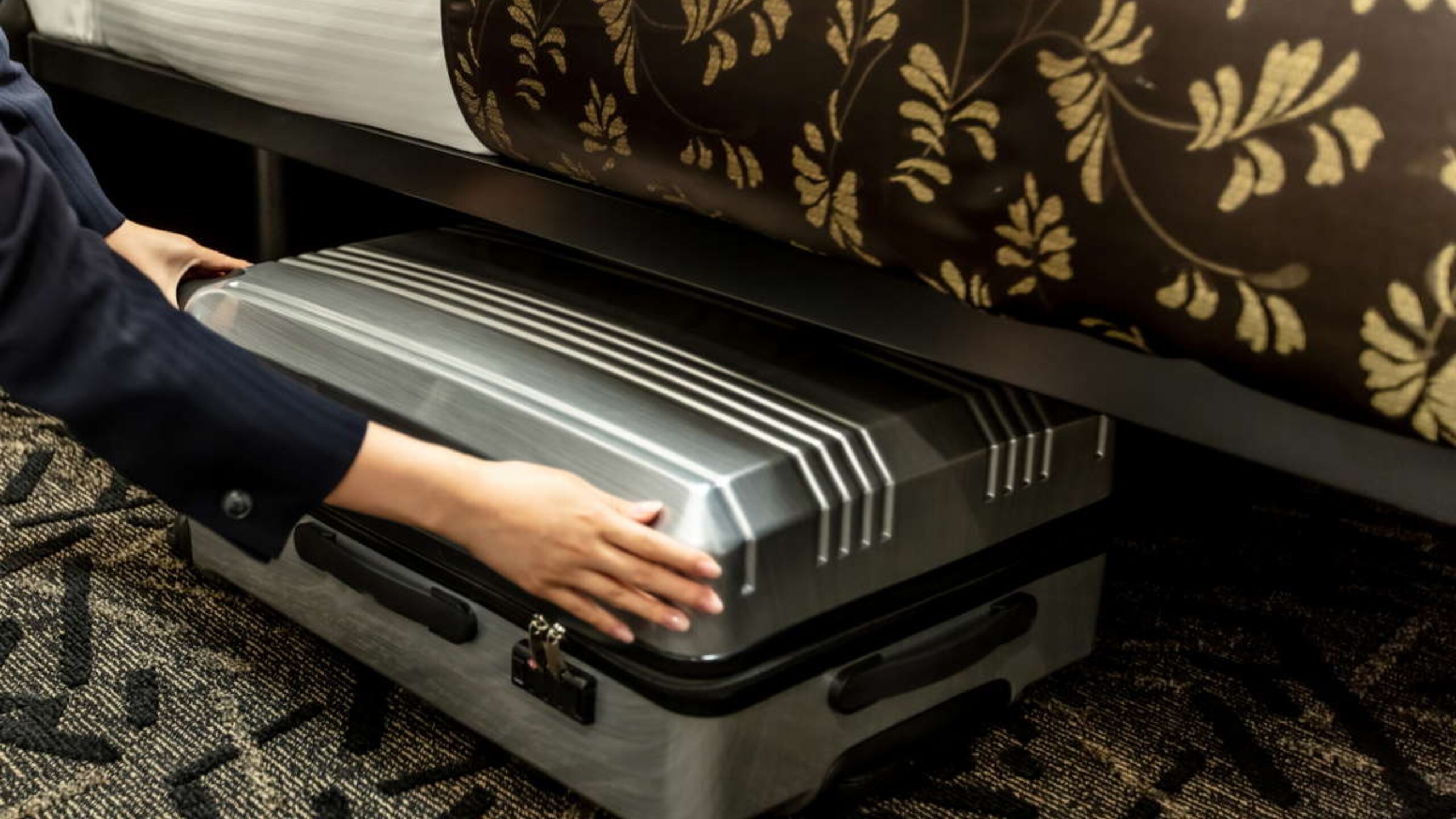 [Guest room facilities to be renewed in November 2024] Under-bed storage