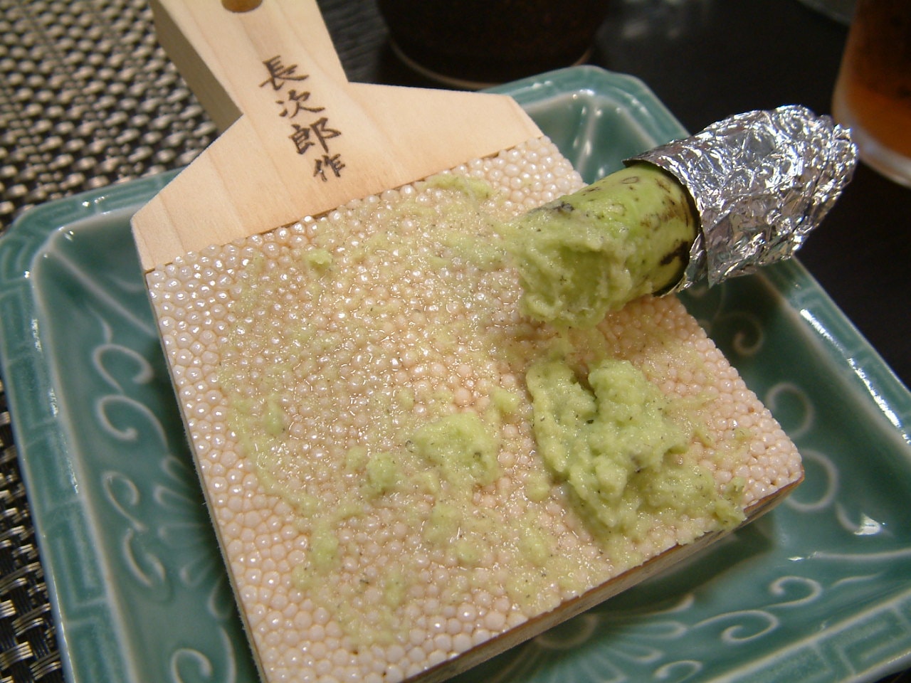 Shimane-produced fresh wasabi