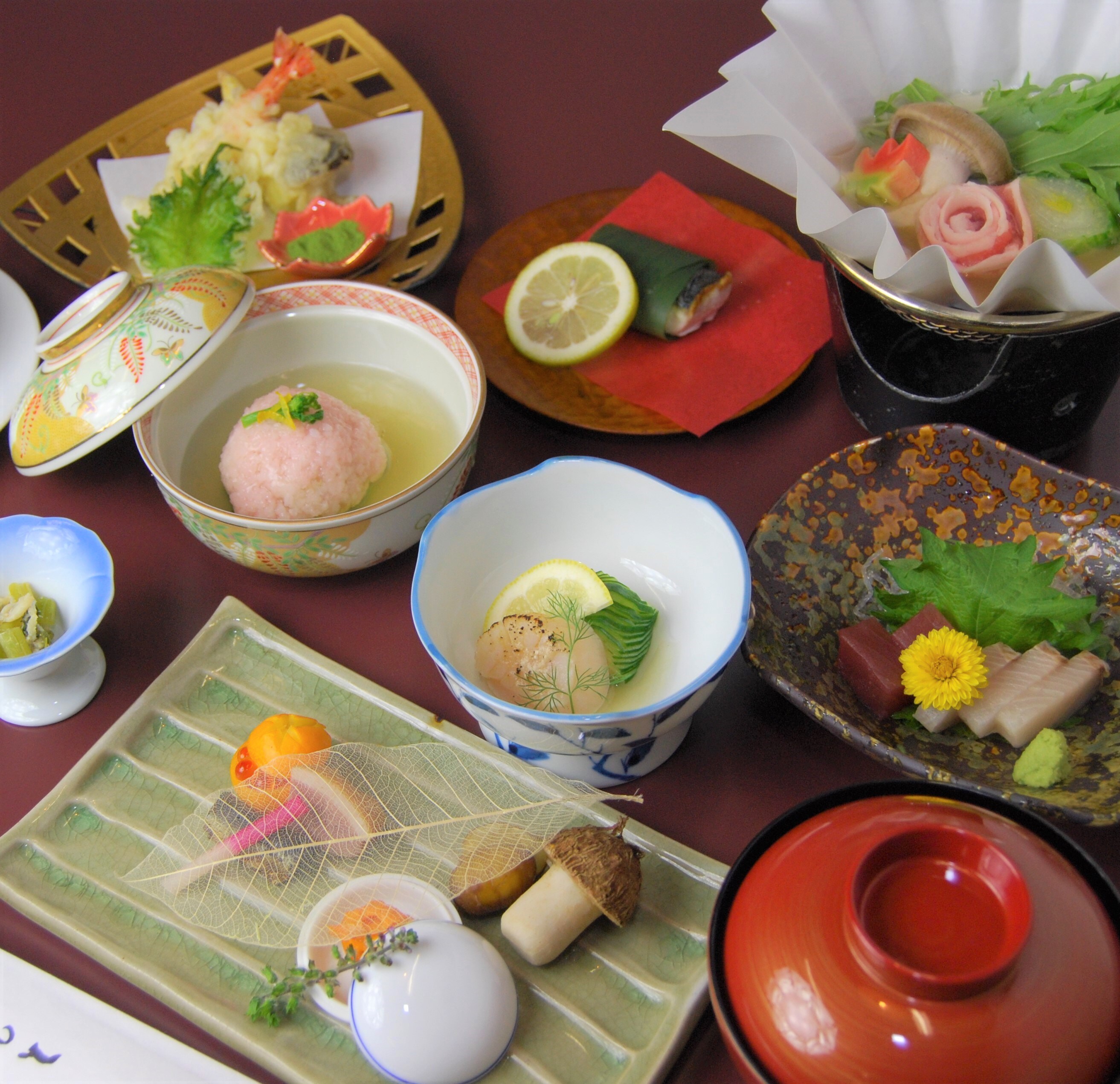 Contoh kaiseki dinner makan malam