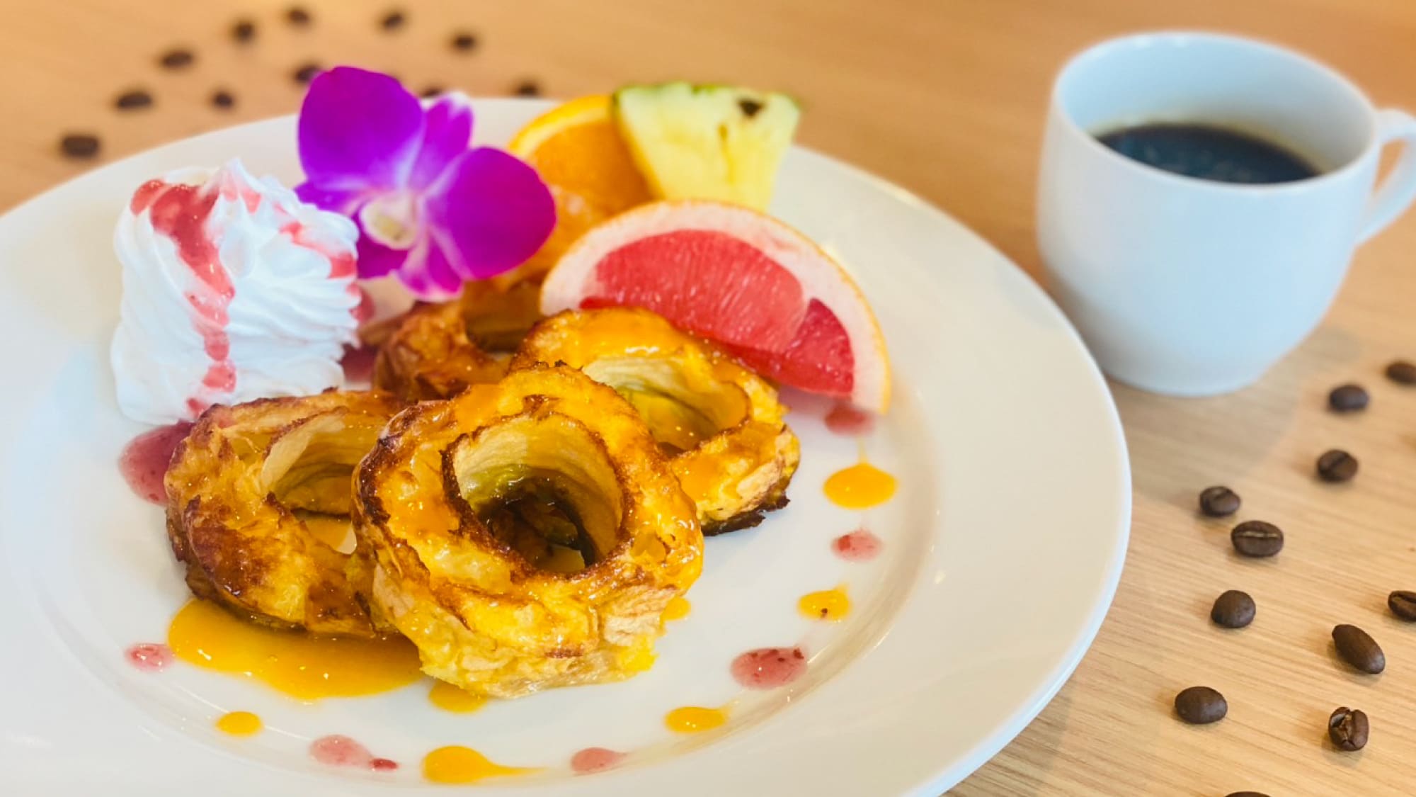 ``Fu lentil toast'' using Okinawa's car-fu