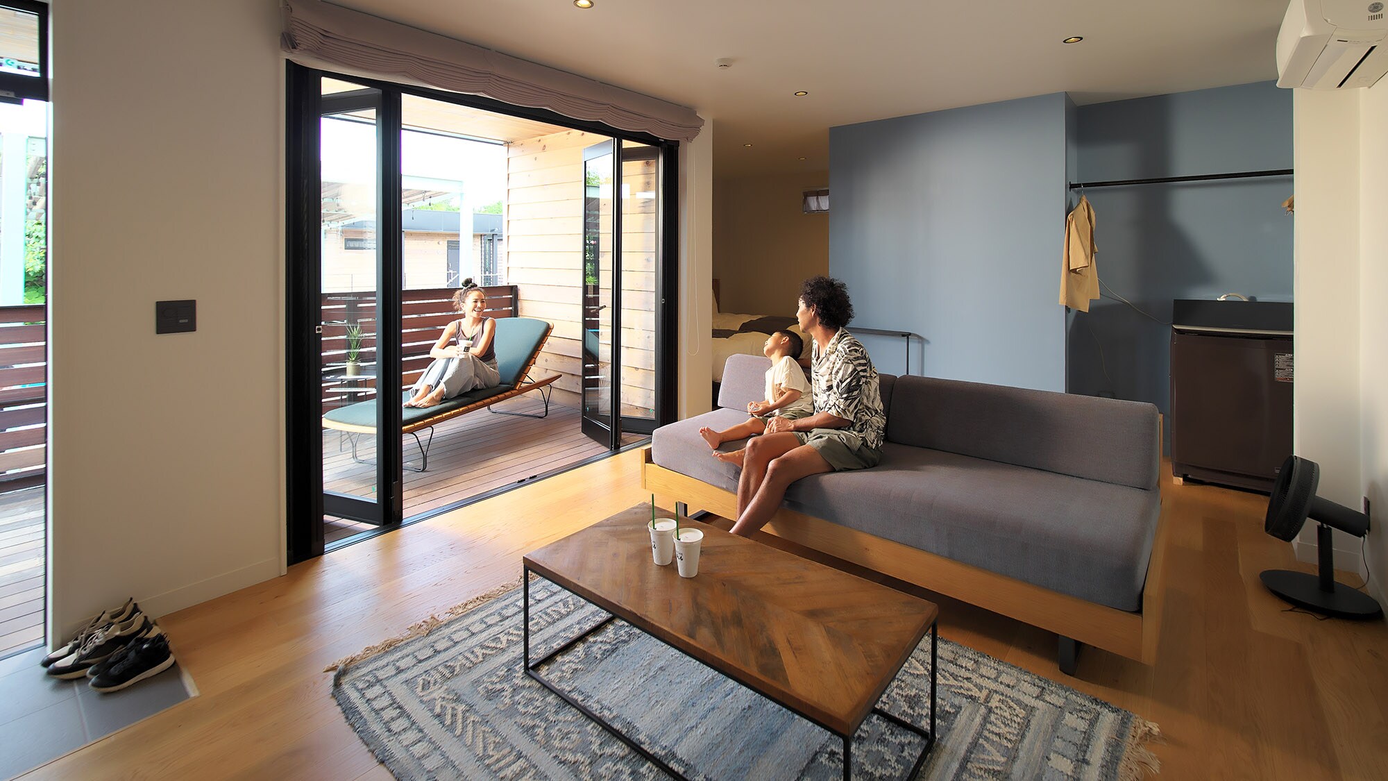 ・[Atype] 如果你打開一個大窗戶，它就會變成一個開放的空間。外面的風很舒服♪