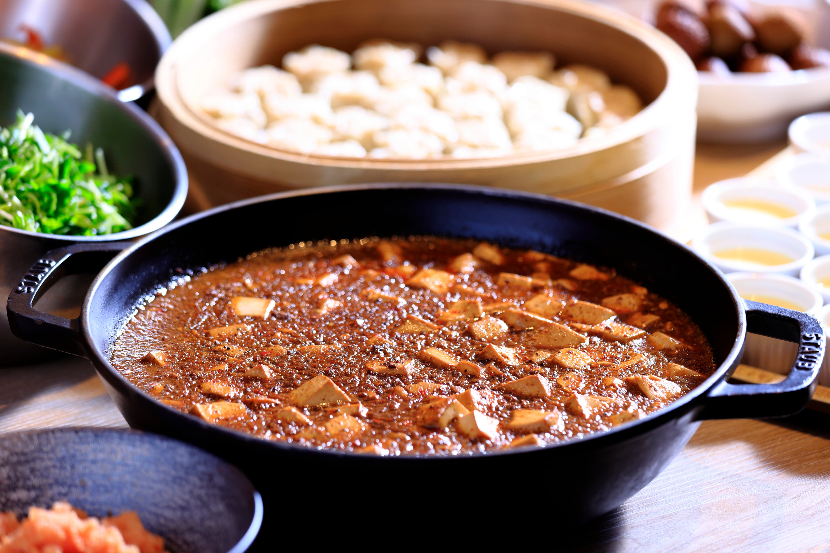 The very popular "Morning Mapo Tofu"