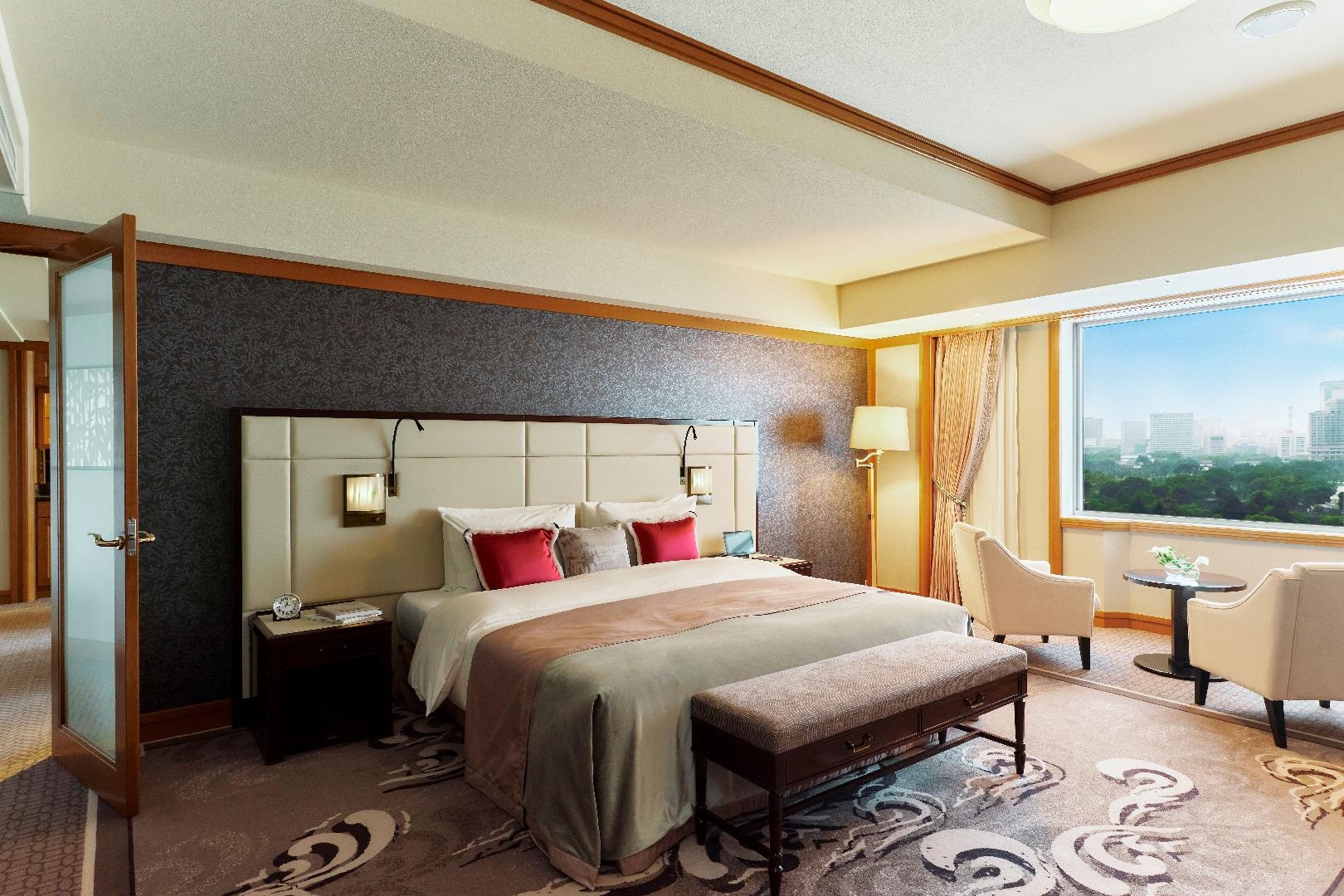 ★[Main building regular floor] Park view corner suite bedroom_daytime_1001