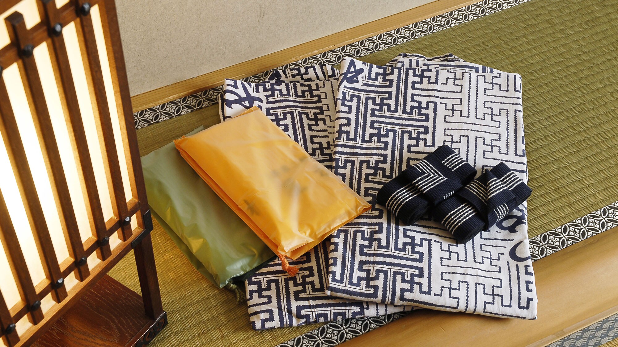 [Examples of amenities] Basic set including yukata, towels, etc.