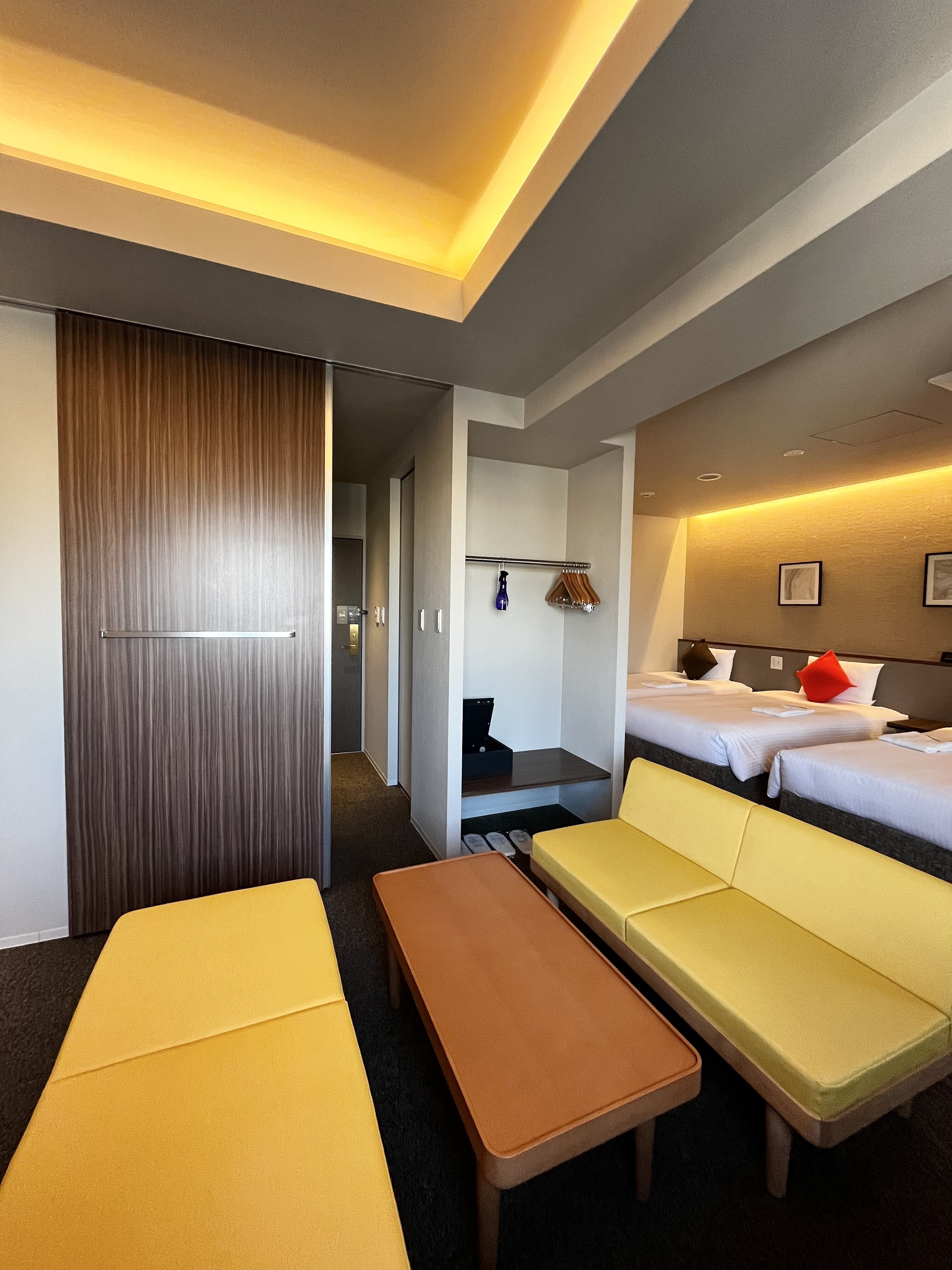 Door inside the guest room