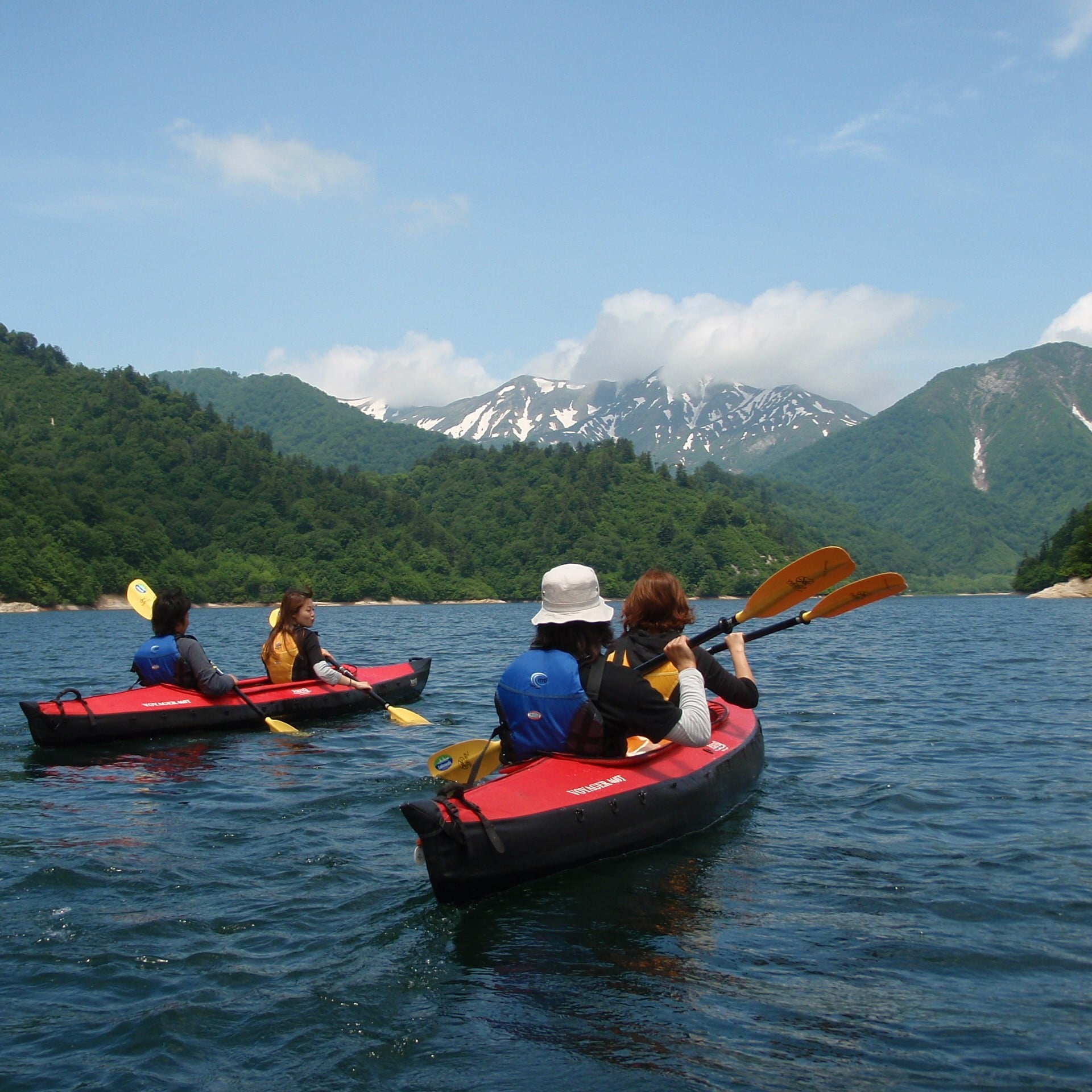 Canoe - Reach the mountain - Square