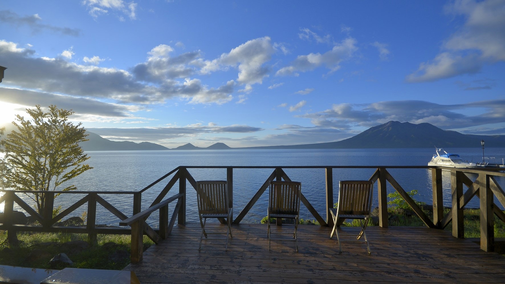■ Open-air bath with a view