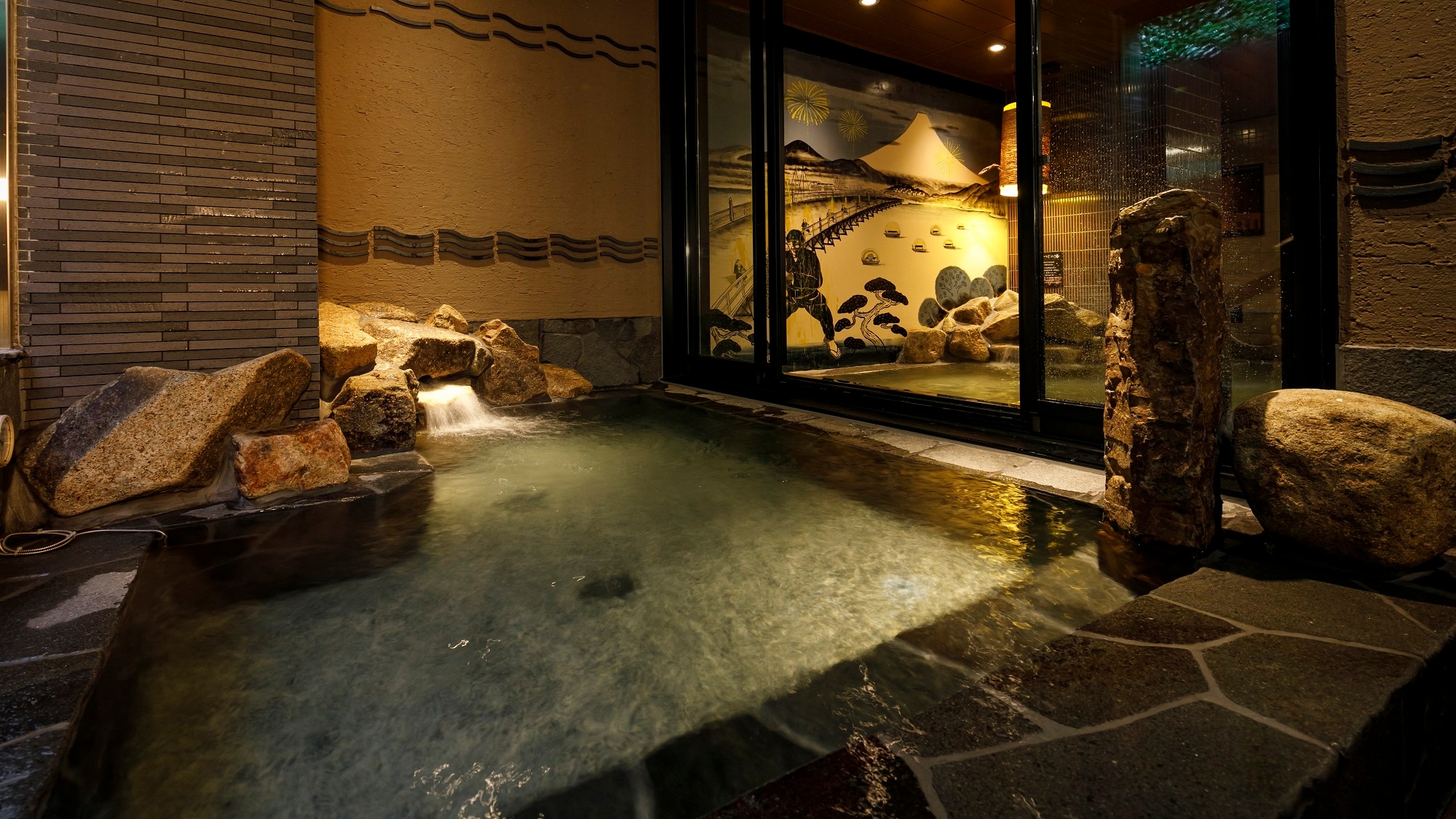 [Women] Open air bath (bath temperature: 41℃ to 42℃)