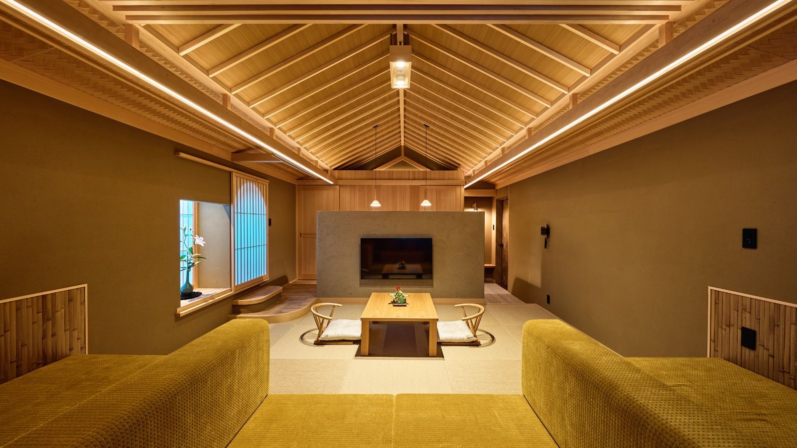 Renovated in 2024! Special guest room "Tenpyo" with open-air bath and sauna