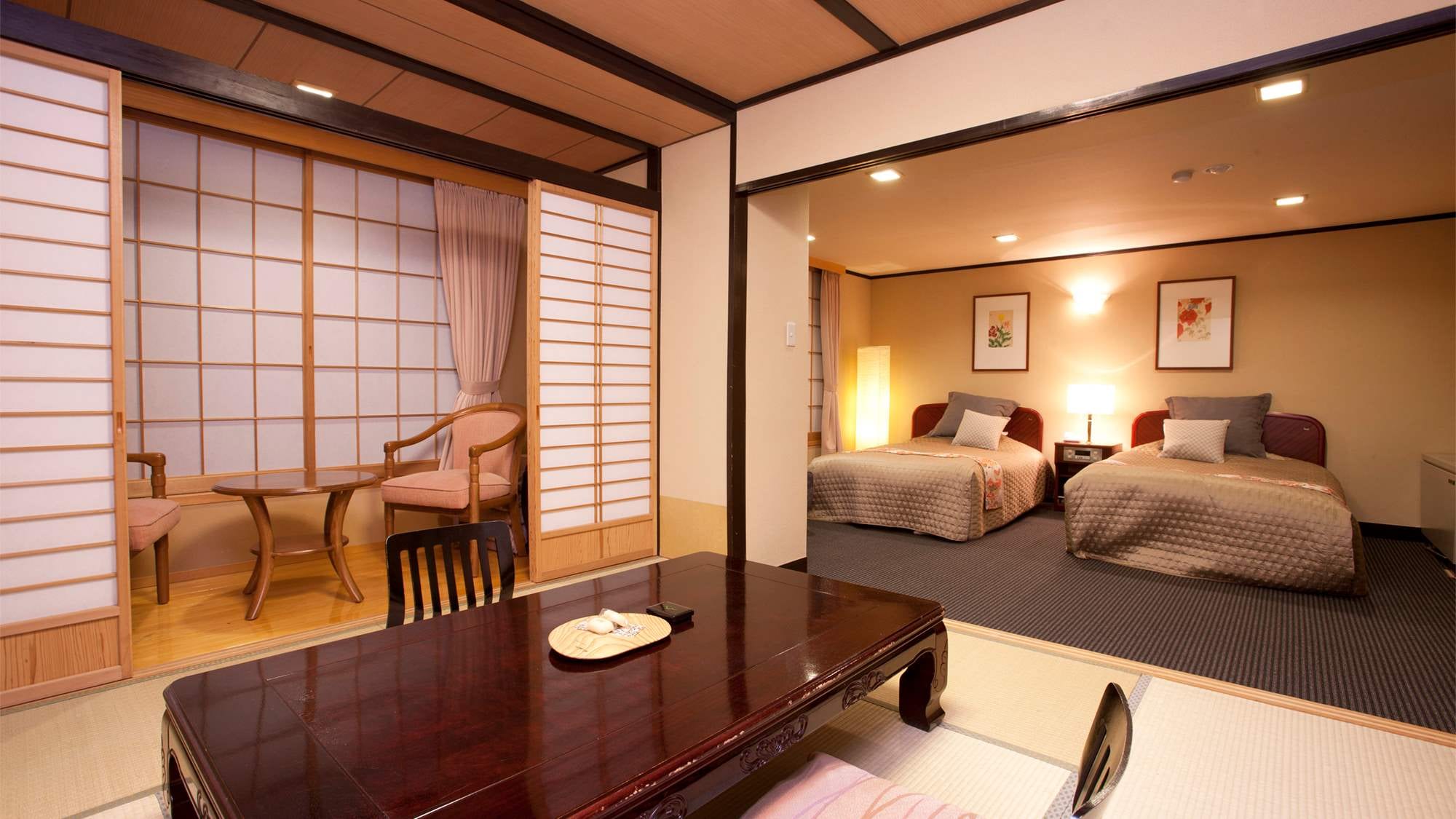 Kamar khusus bergaya Jepang-Barat