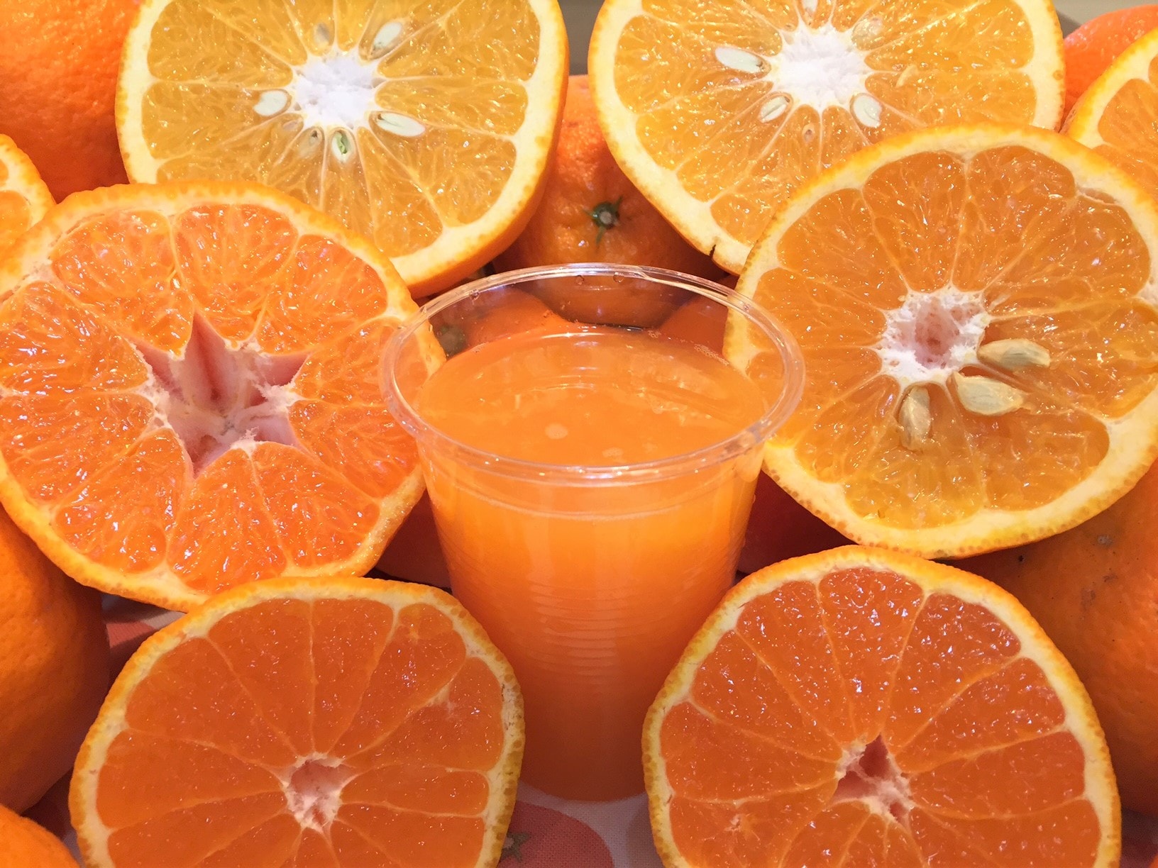 Freshly squeezed juice