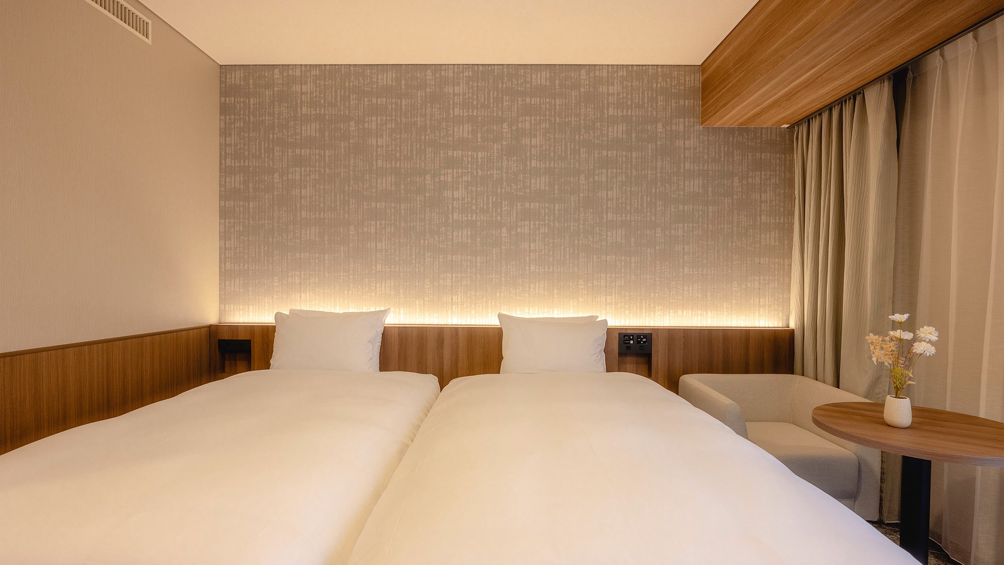 <2026年翻新> [行政樓層：雙床間] 以睡眠為核心的高品質空間。