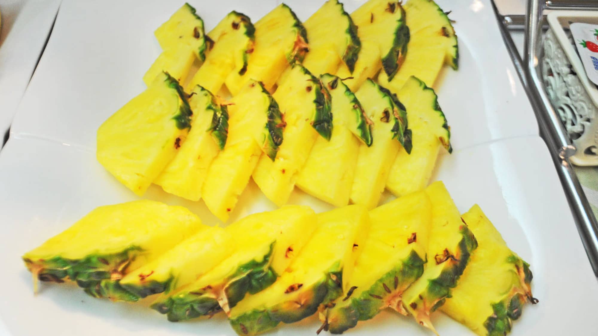 [Breakfast example] Wake up refreshed with delicious pineapple ♪