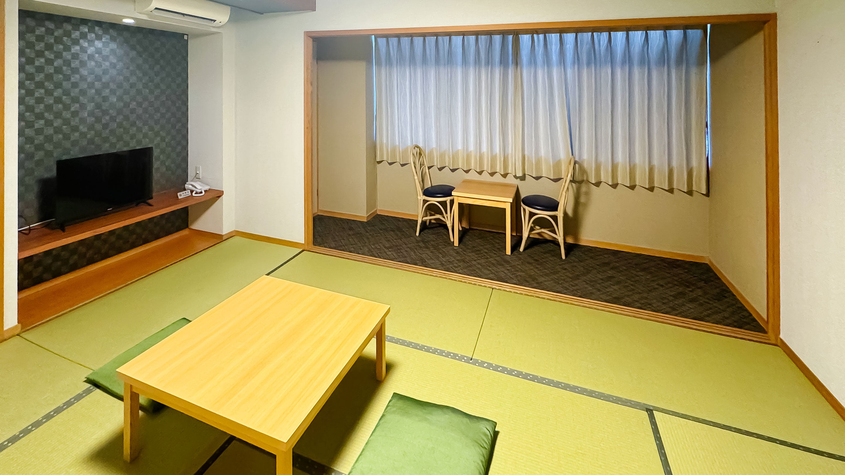 ห้องพักแบบมาตรฐานสไตล์ญี่ปุ่น พักได้ 3 ท่าน *ตัวอย่างห้องพัก