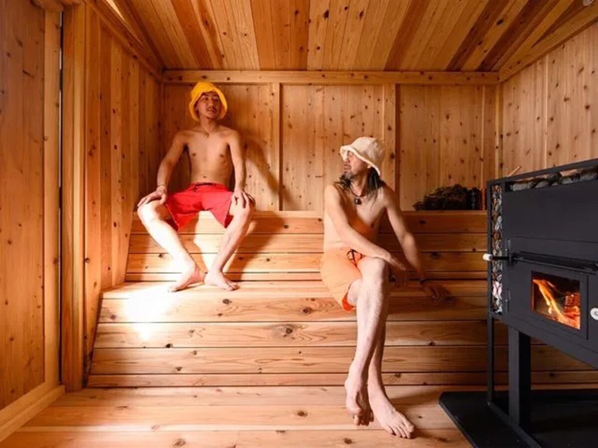 88PEAKS SAUNA 桑拿房內部