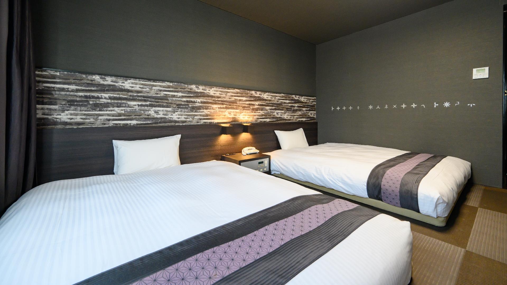 [Twin Standard 2] Concept room "Ninja Room" ◆ 2 beds 160cm wide