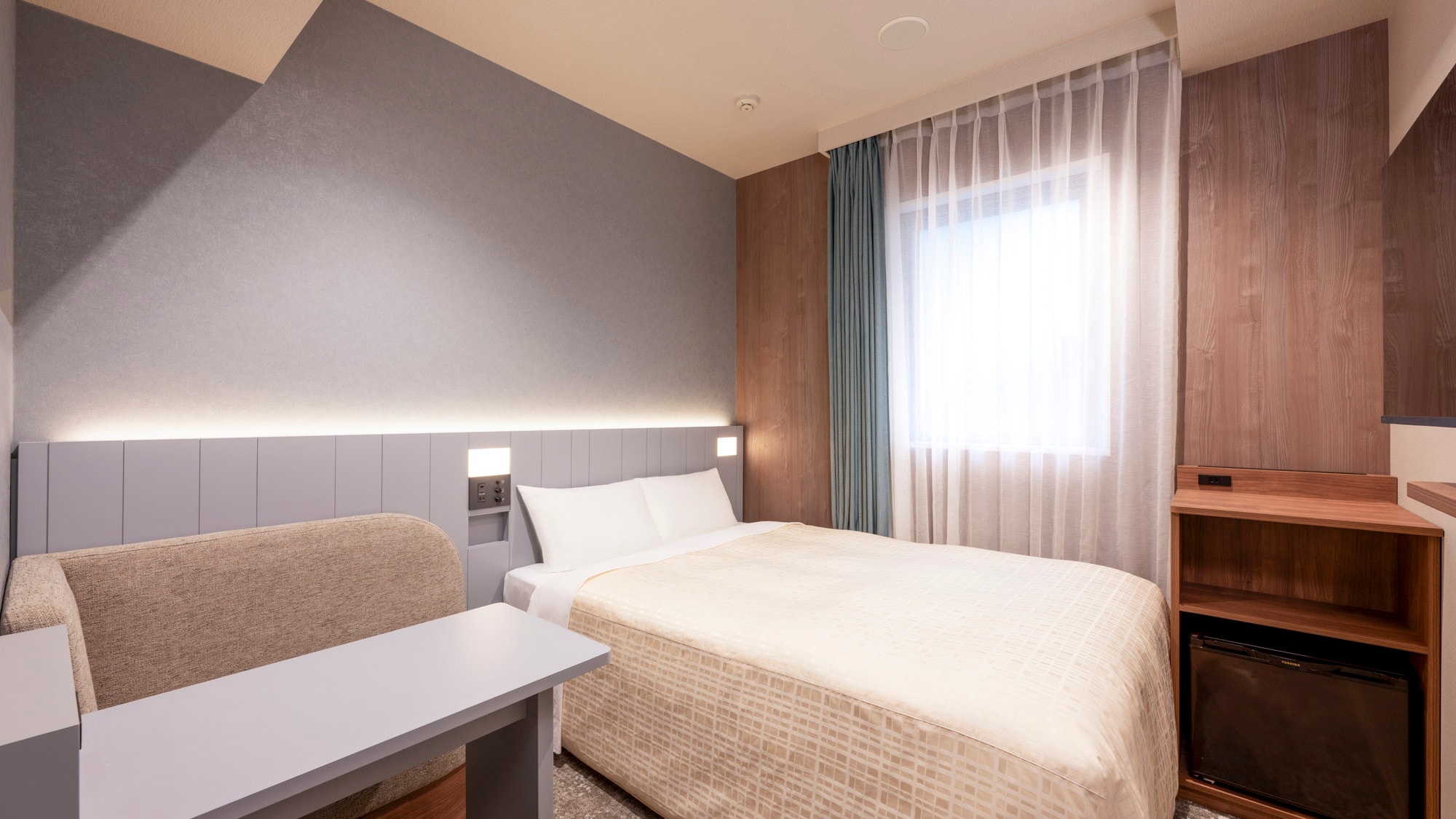 Phòng đôi cải tạo 12㎡_Diện tích giường