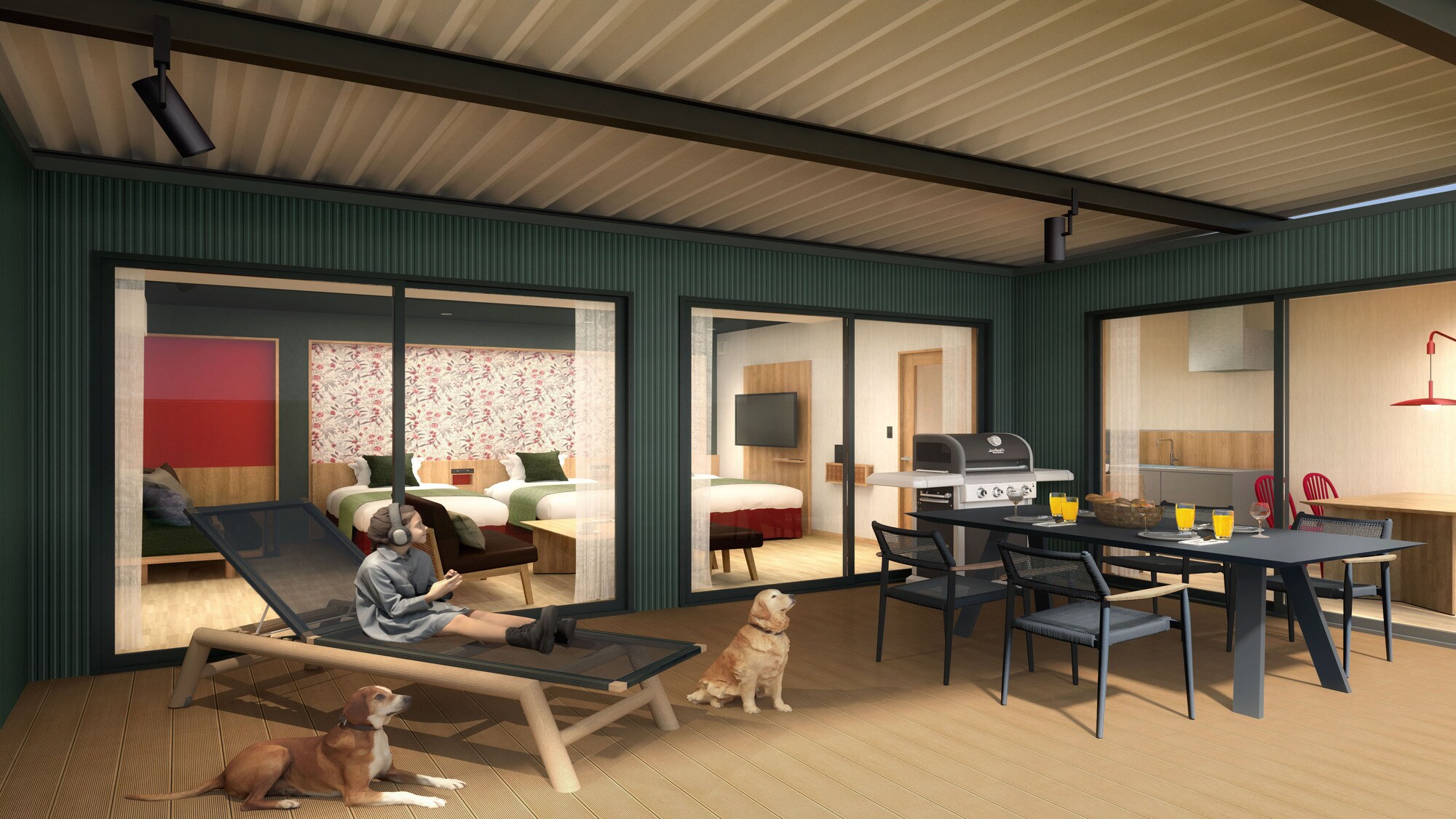 NEW [Private dog run and sauna included] Garden Terrace Villa image