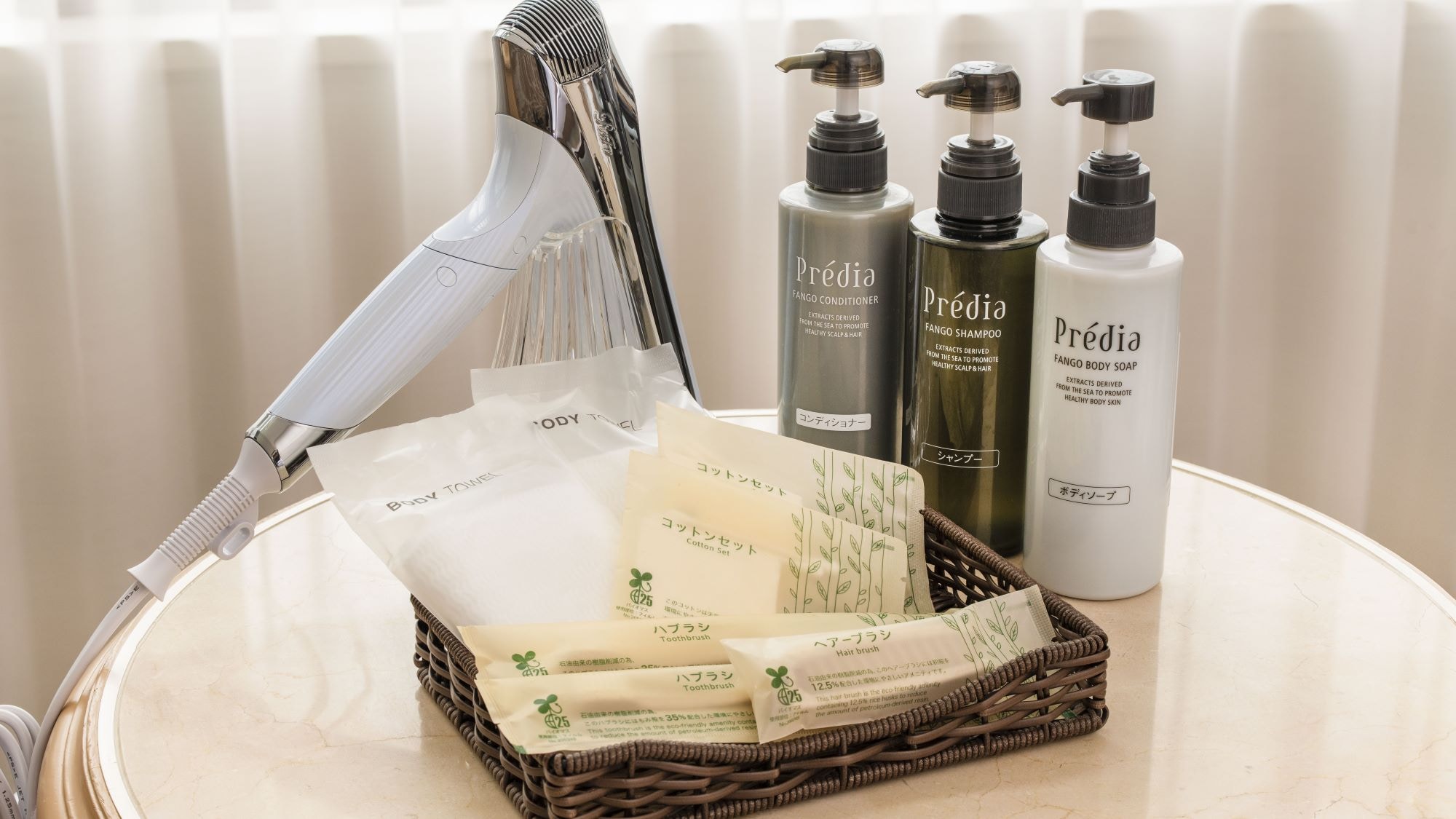 Hair drier and amenities image(Junior Suite only)
