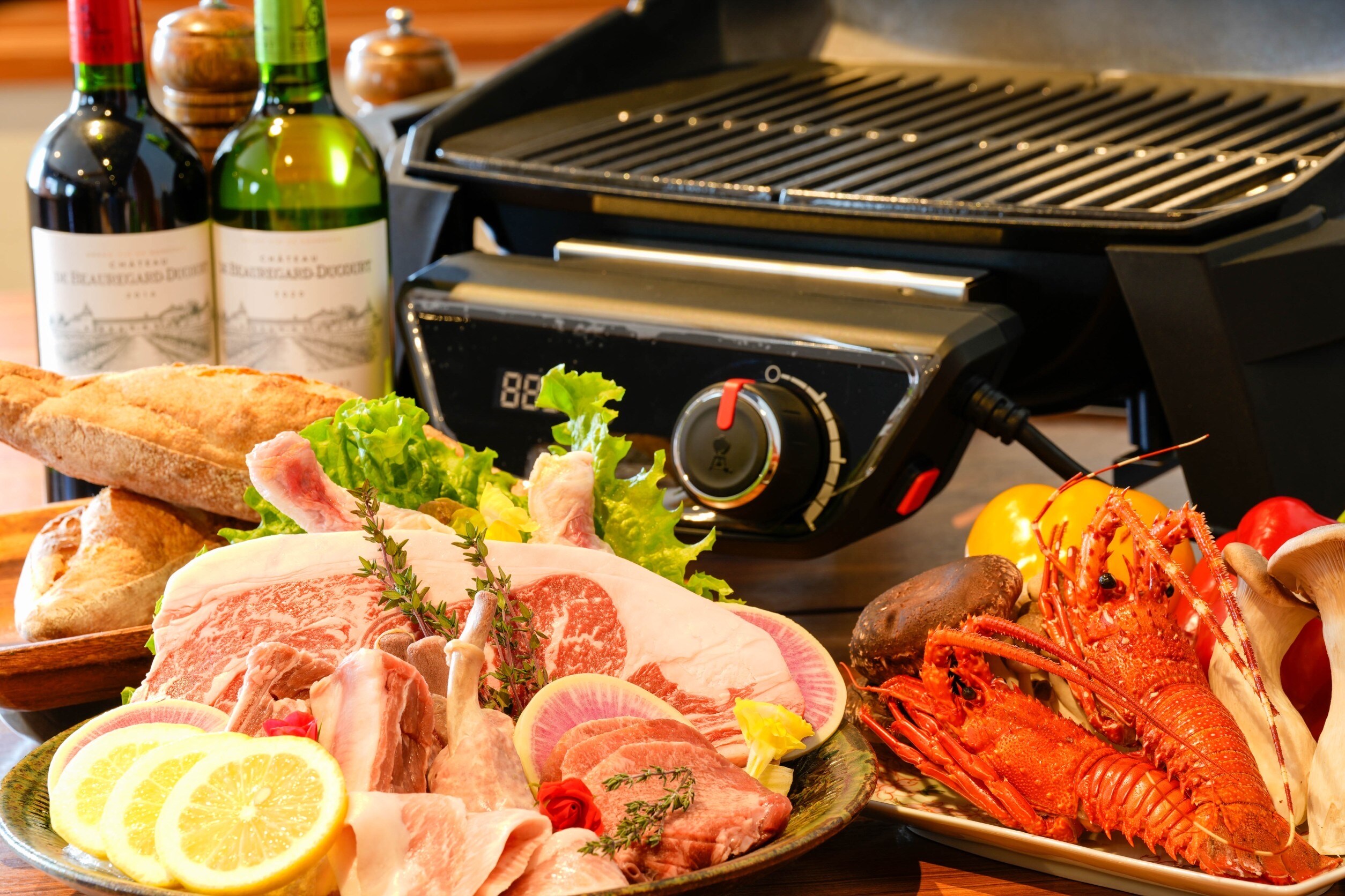 DOGlamping dinner image