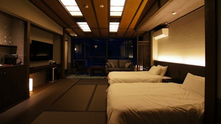 Annex FU-IN Deluxe Twin Room with Barrel Bath