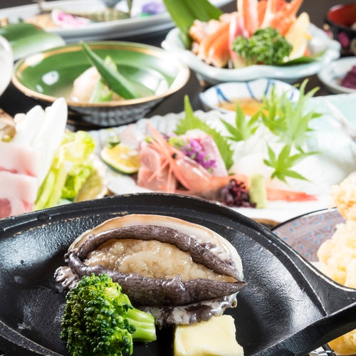 Kaiseki with abalone