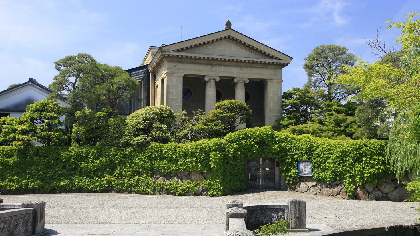 Exterior of Ohara Museum of Art