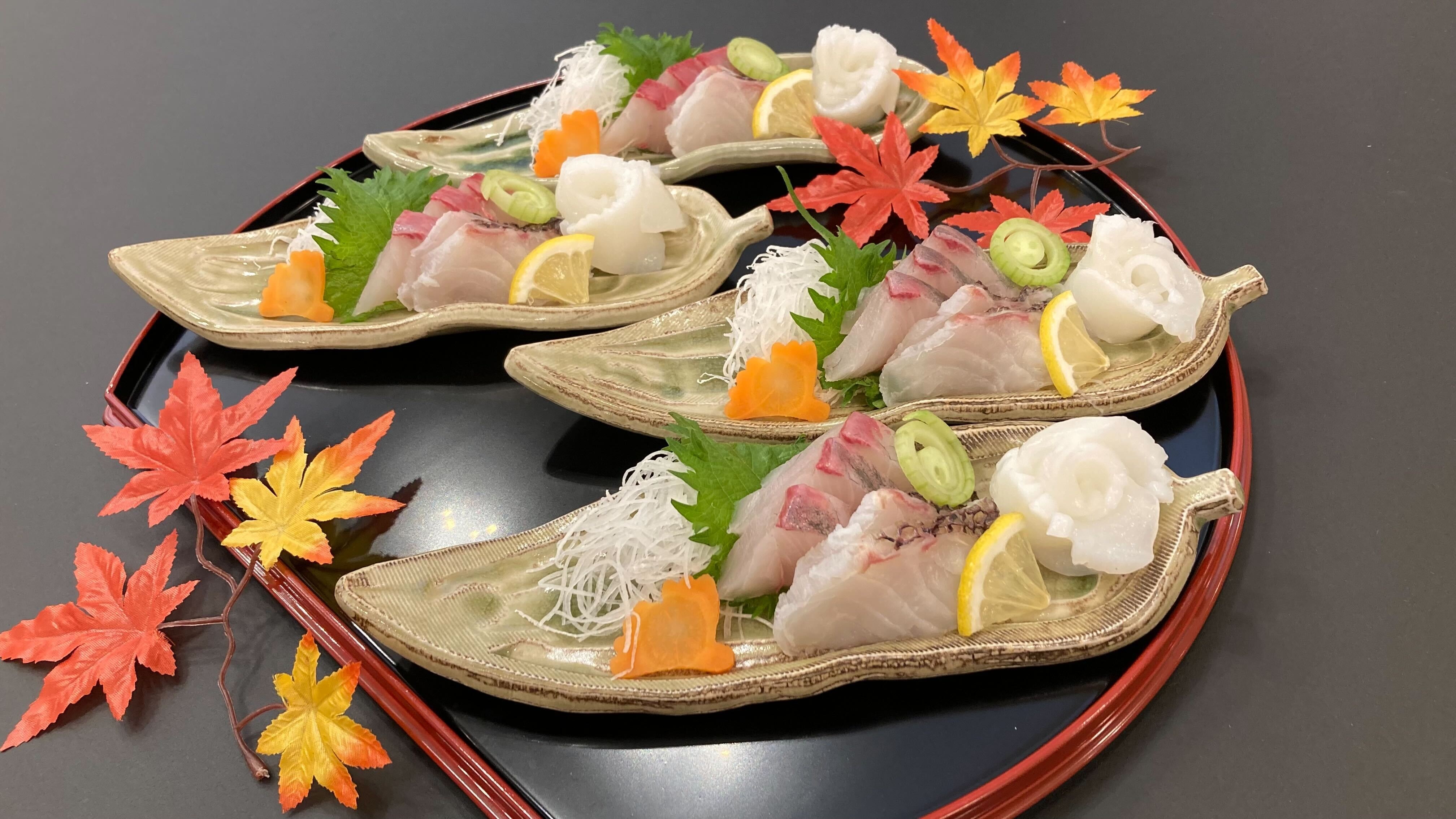 September-October Recommended Gozen Sashimi