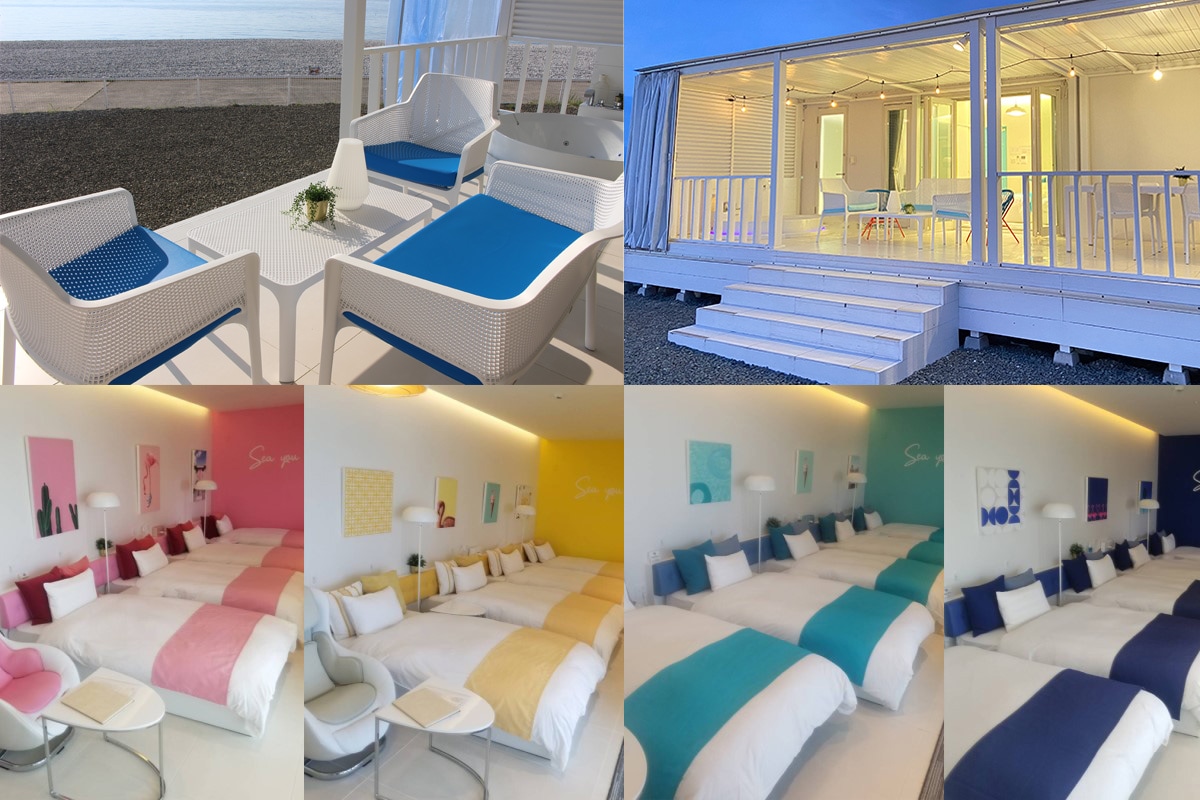4 pop key color rooms