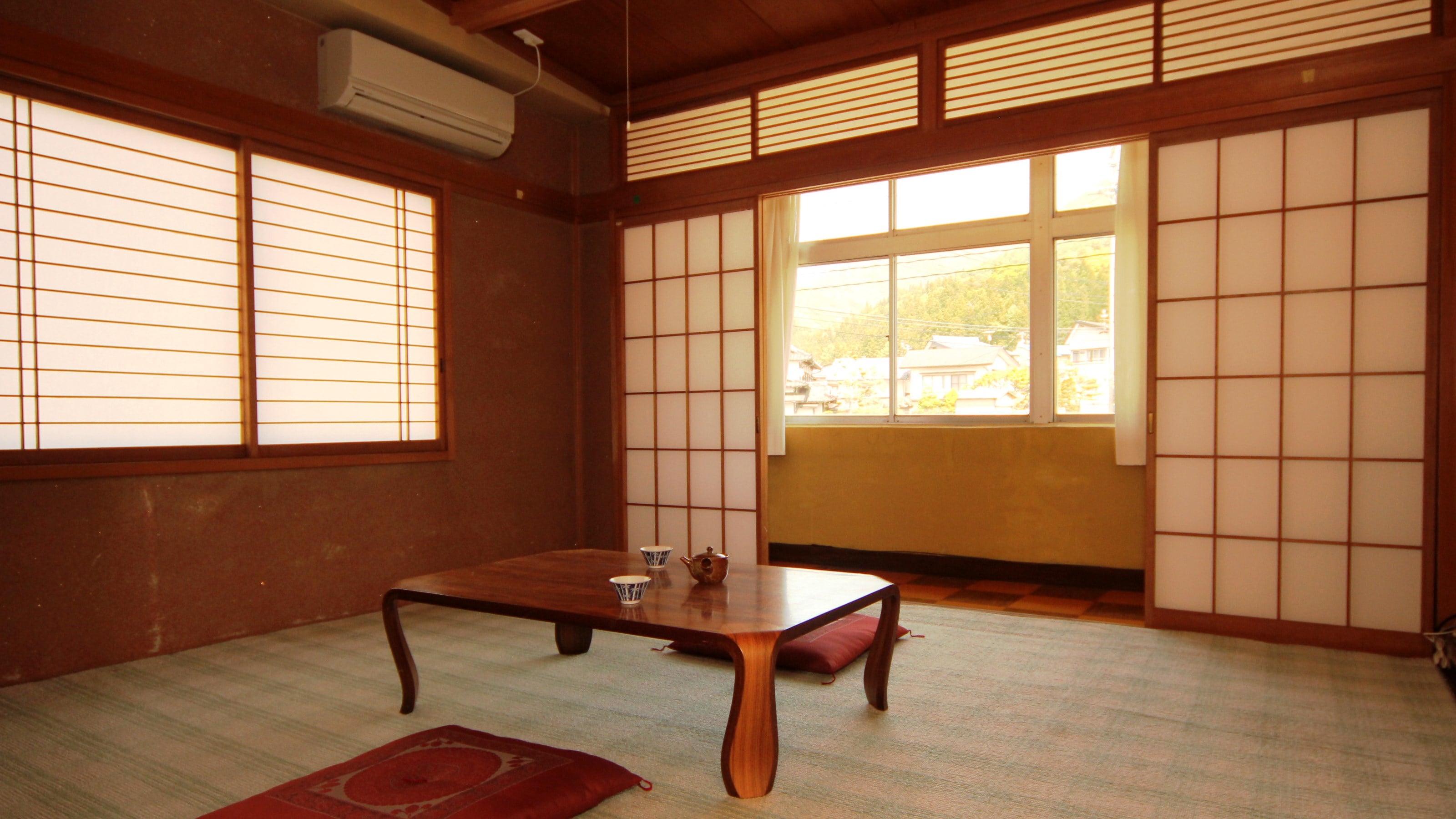 Kamar bergaya Jepang yang kompak (8 tikar tatami)