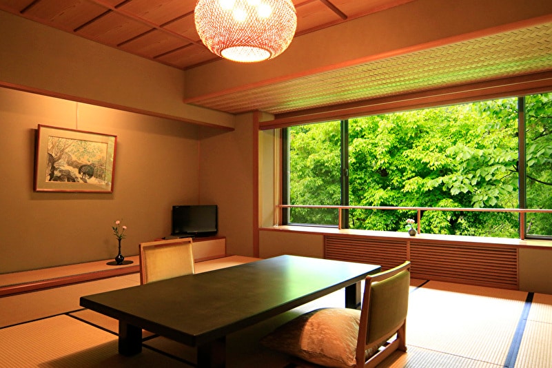 แยกห้องญี่ปุ่นและตะวันตก [Tsukimi no rimdai] 65 ตารางเมตร
