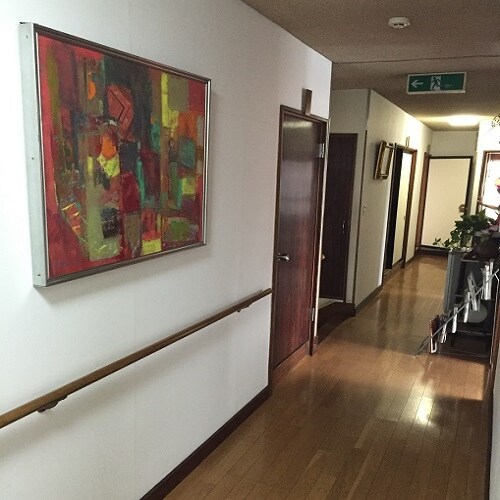 2nd floor guest room corridor We also value the sense of the season.