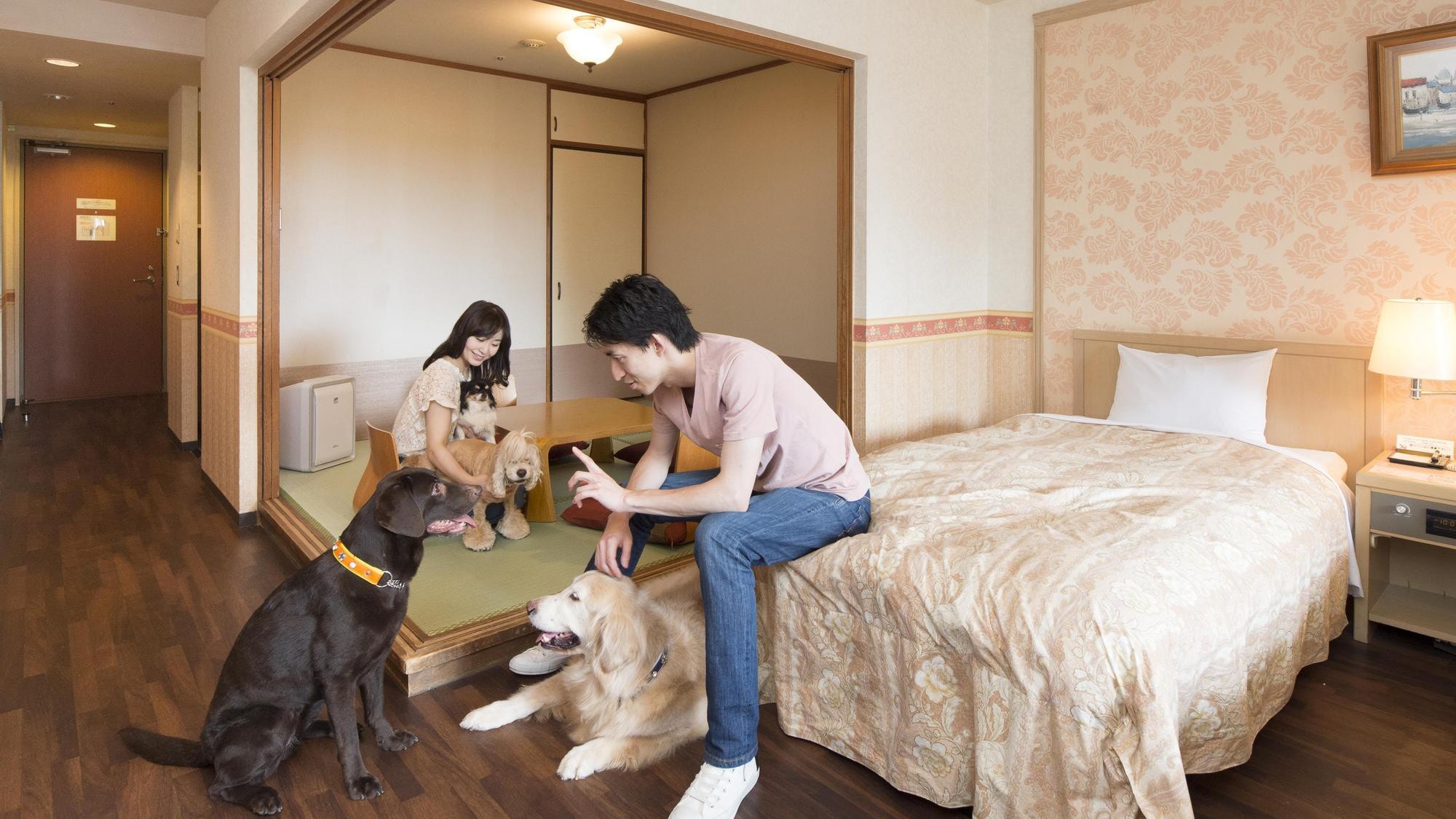 ◆ [Phòng cho phép mang theo chó] Phòng tiêu chuẩn Nhật Bản-Tây Âu