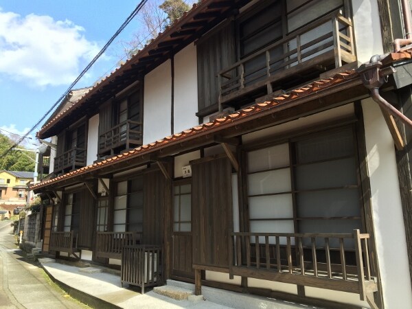 [Old folk house Hosen Nagaya] Exterior