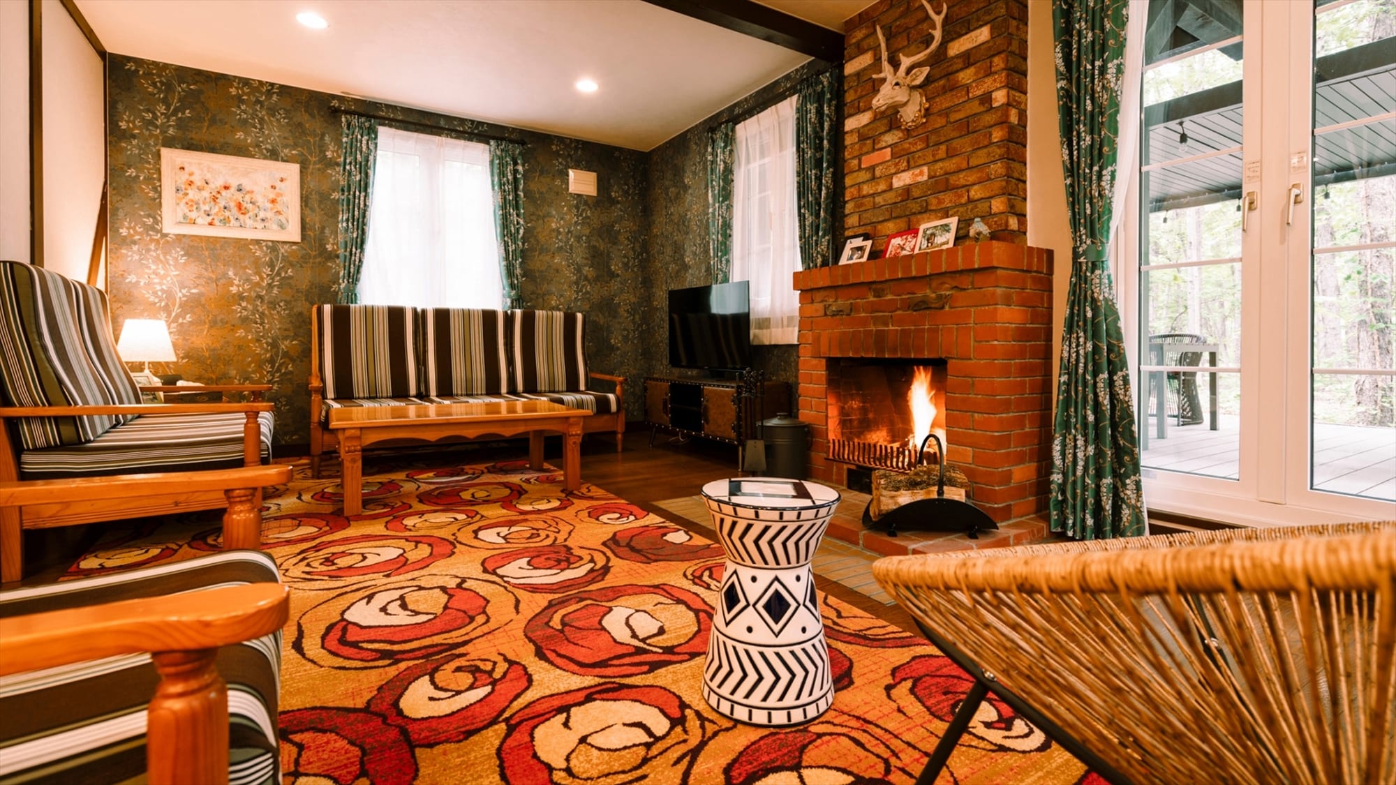 [Cottage] Living room