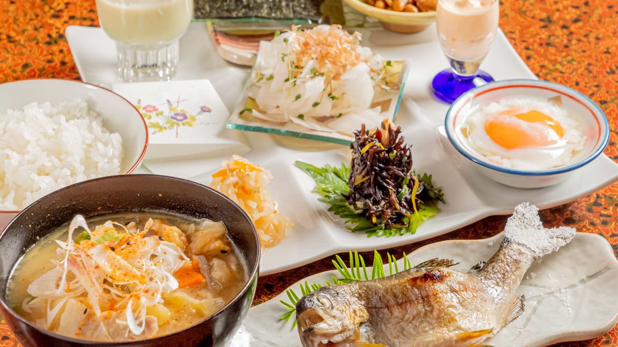 *【Breakfast example (all)】Start your day off right with a meal that will make you full.