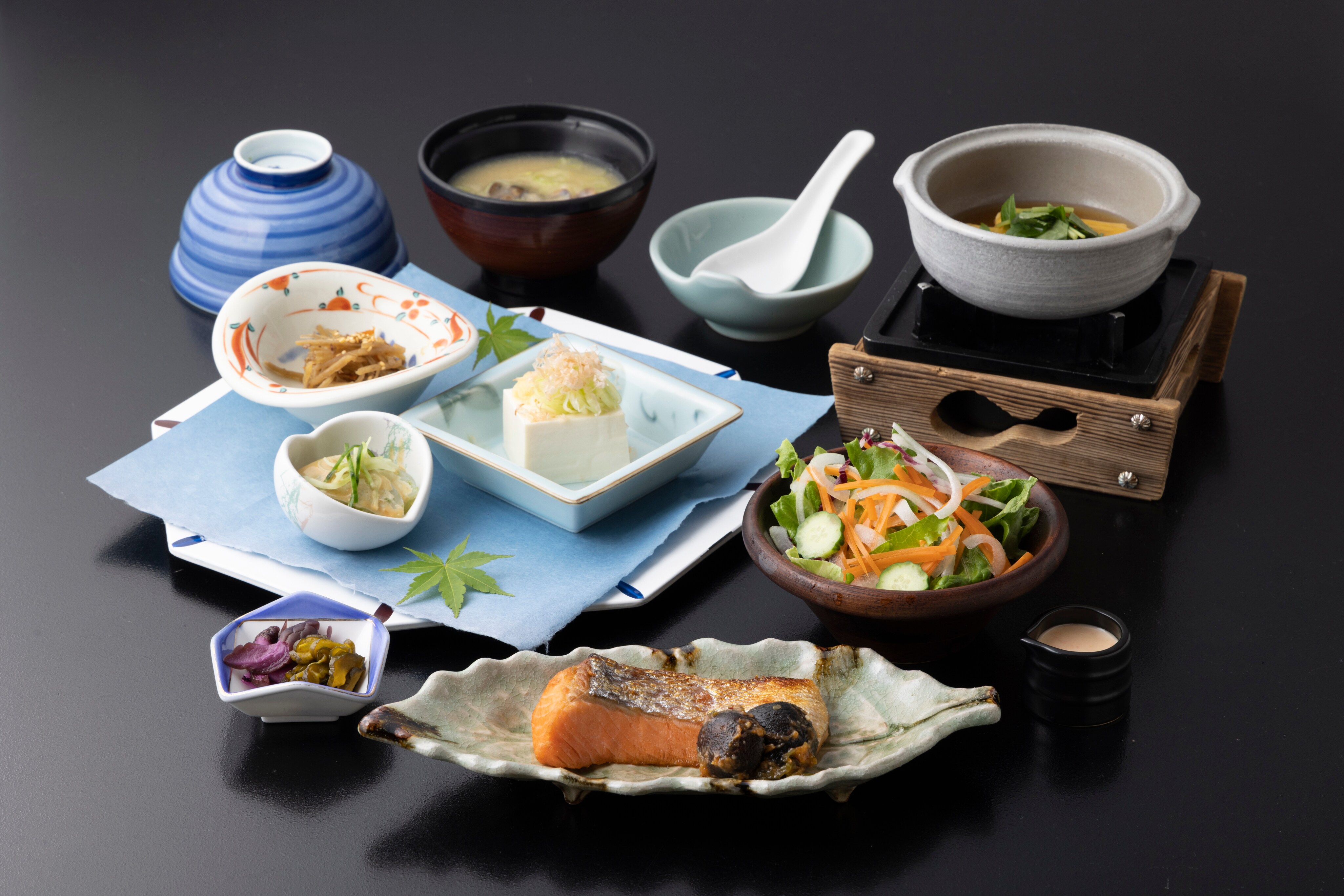 【조식】 메뉴의 일례