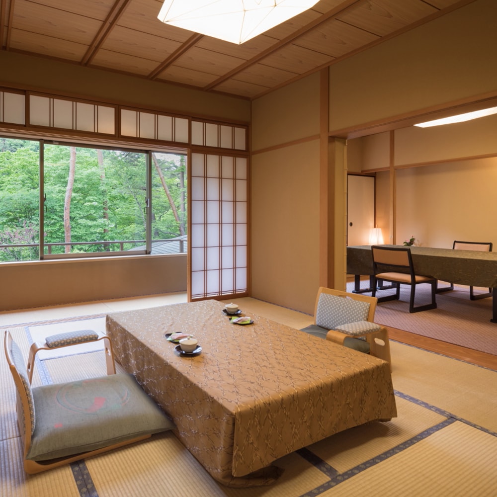 【日西式房間87㎡】10張榻榻米+6張榻榻米+西式雙床房