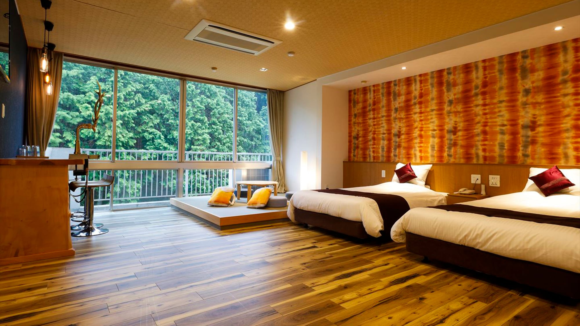 高級日西合璧客房（含精釀啤酒）｜43平方公尺 [附ReFa]